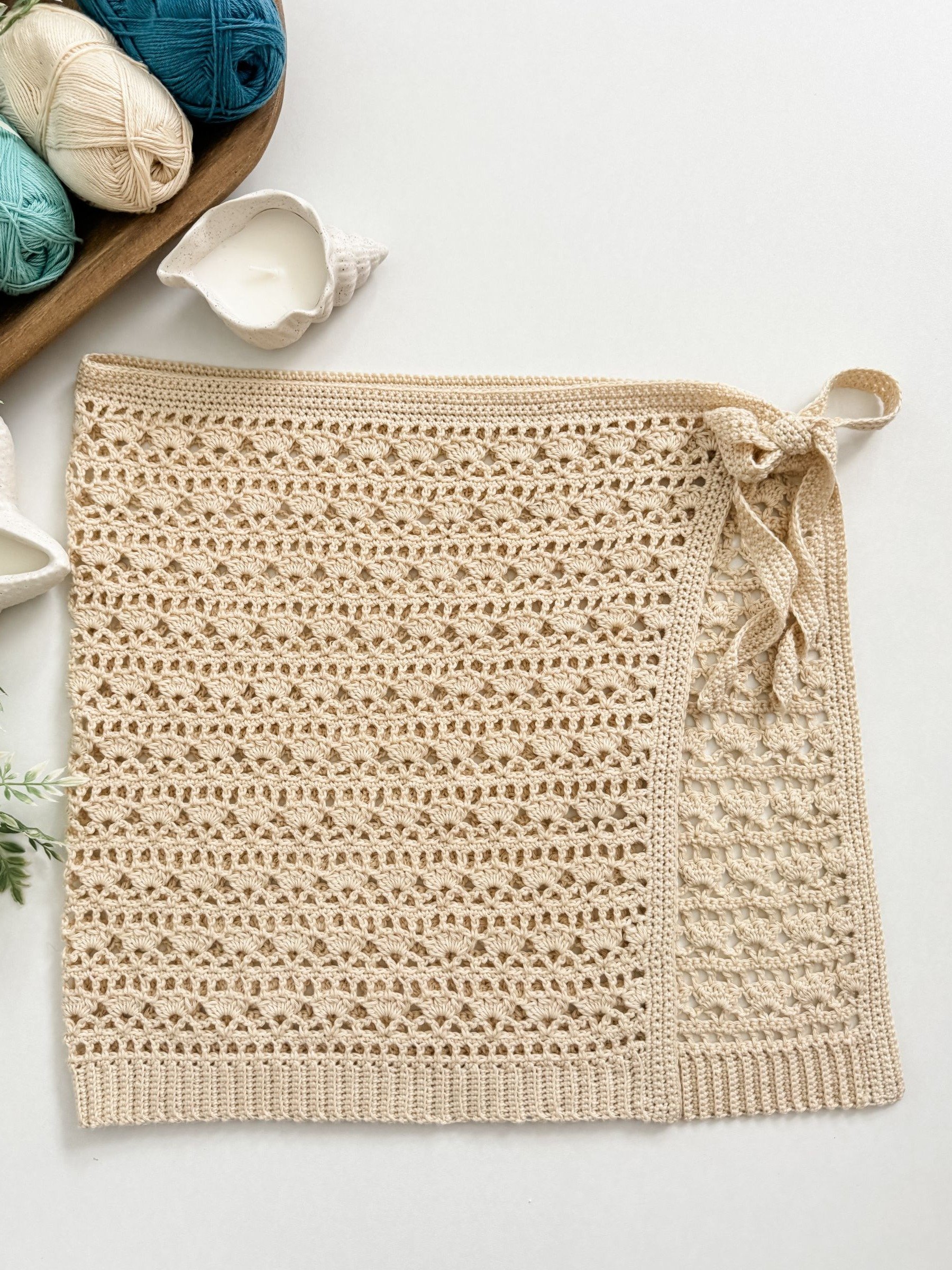 Caribbean Seashell Skirt Crochet Pattern product image (3)