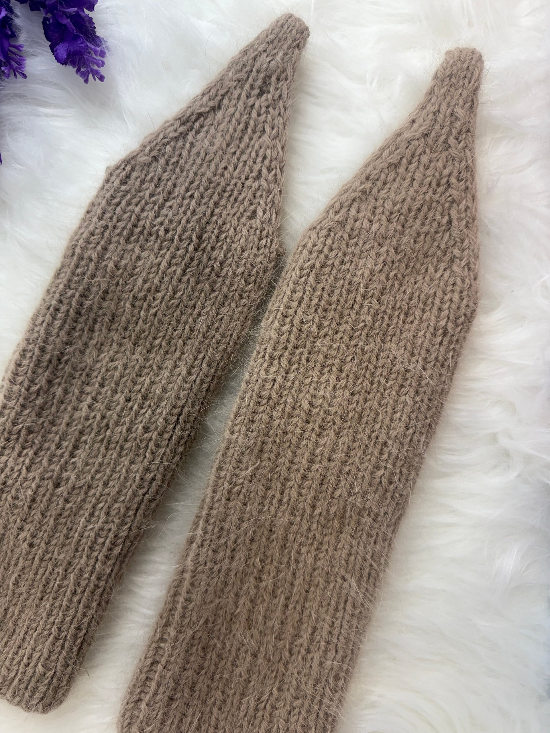 Knit Stirrup Leg Warmers Pattern product image (8)