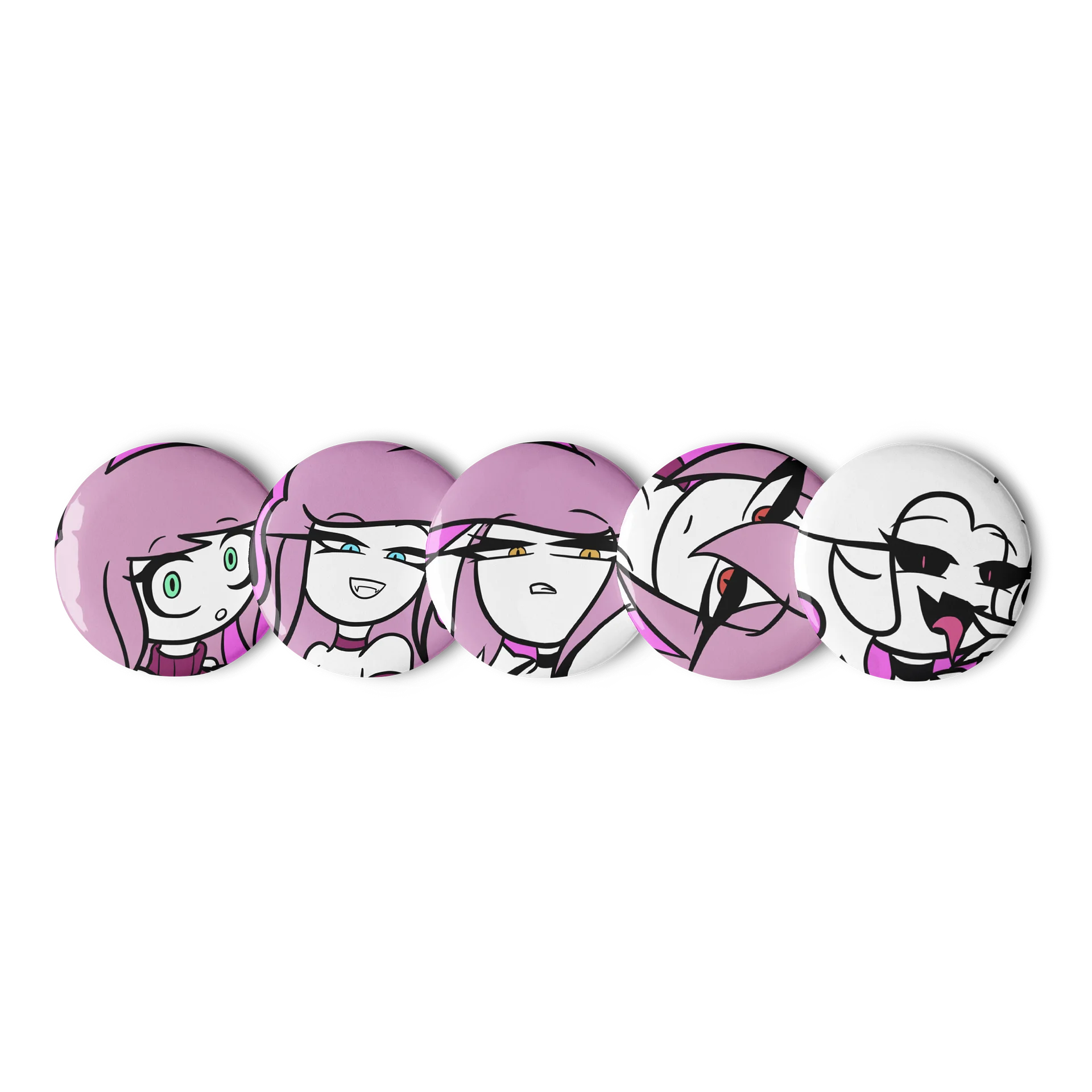 Unstable Valentine - Pin Set product image (1)