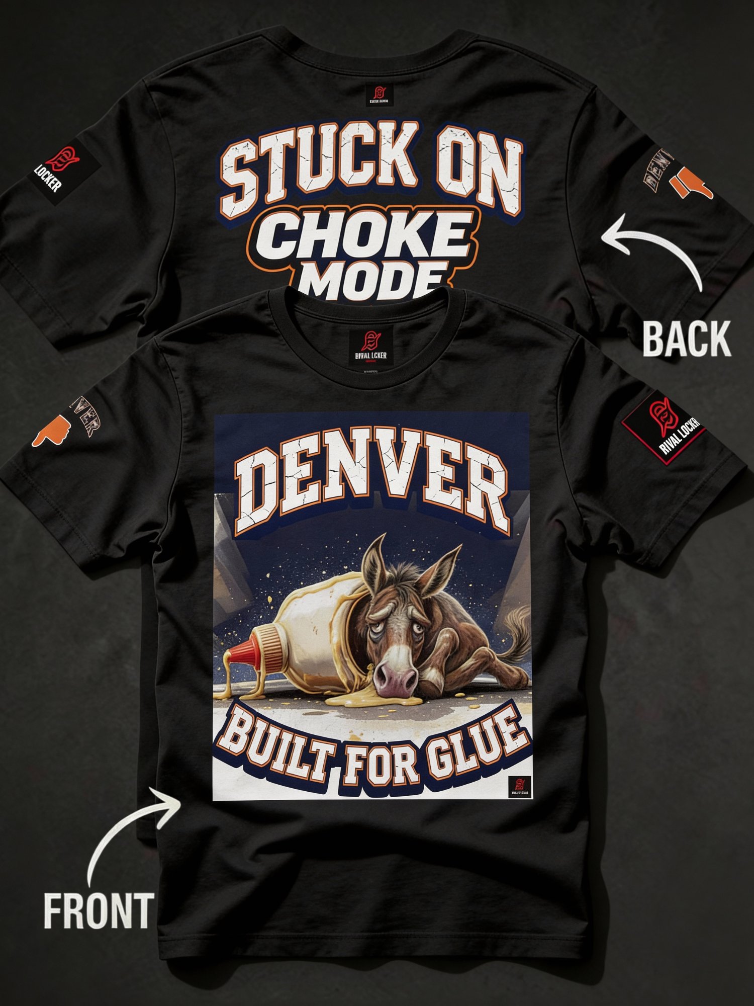 Built for Glue | Denver | Football | Rival Locker product image (1)