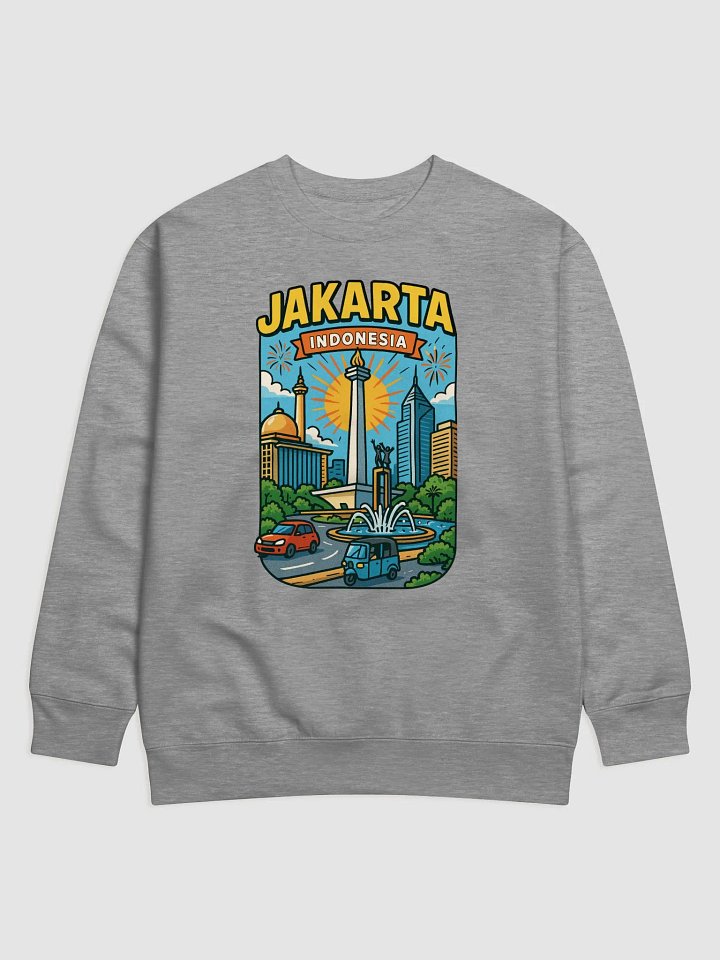 Jakarta Skyline Sunset Sweatshirt product image (10)