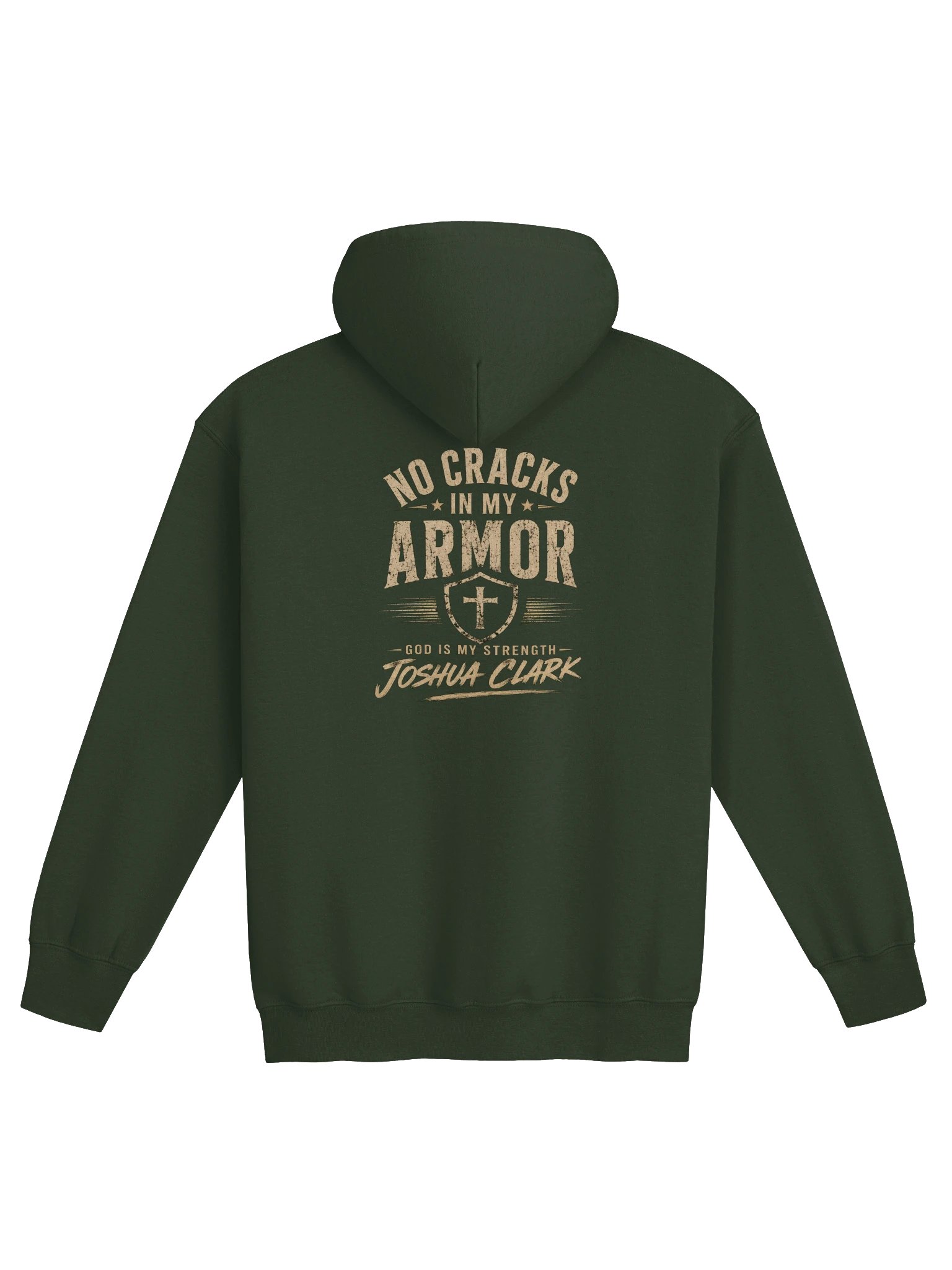 No Cracks In My Armor — Gildan Zip Hoodie product image (6)