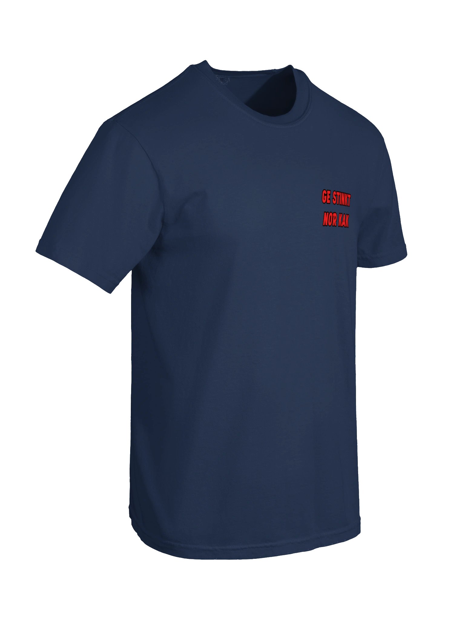 Bold Red Text Graphic Tee- GE SINKT NOR KAK! product image (28)