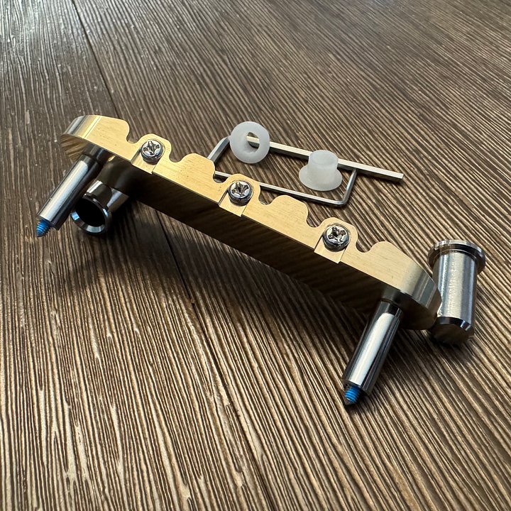 The Overpass “Classic” Unplated Brass Bridge product image (2)
