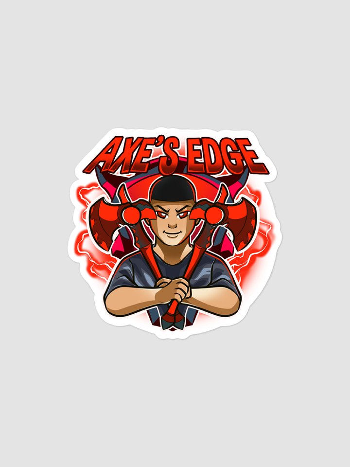 Bloody AxE Kiss Cut Stickers Kiss product image (1)