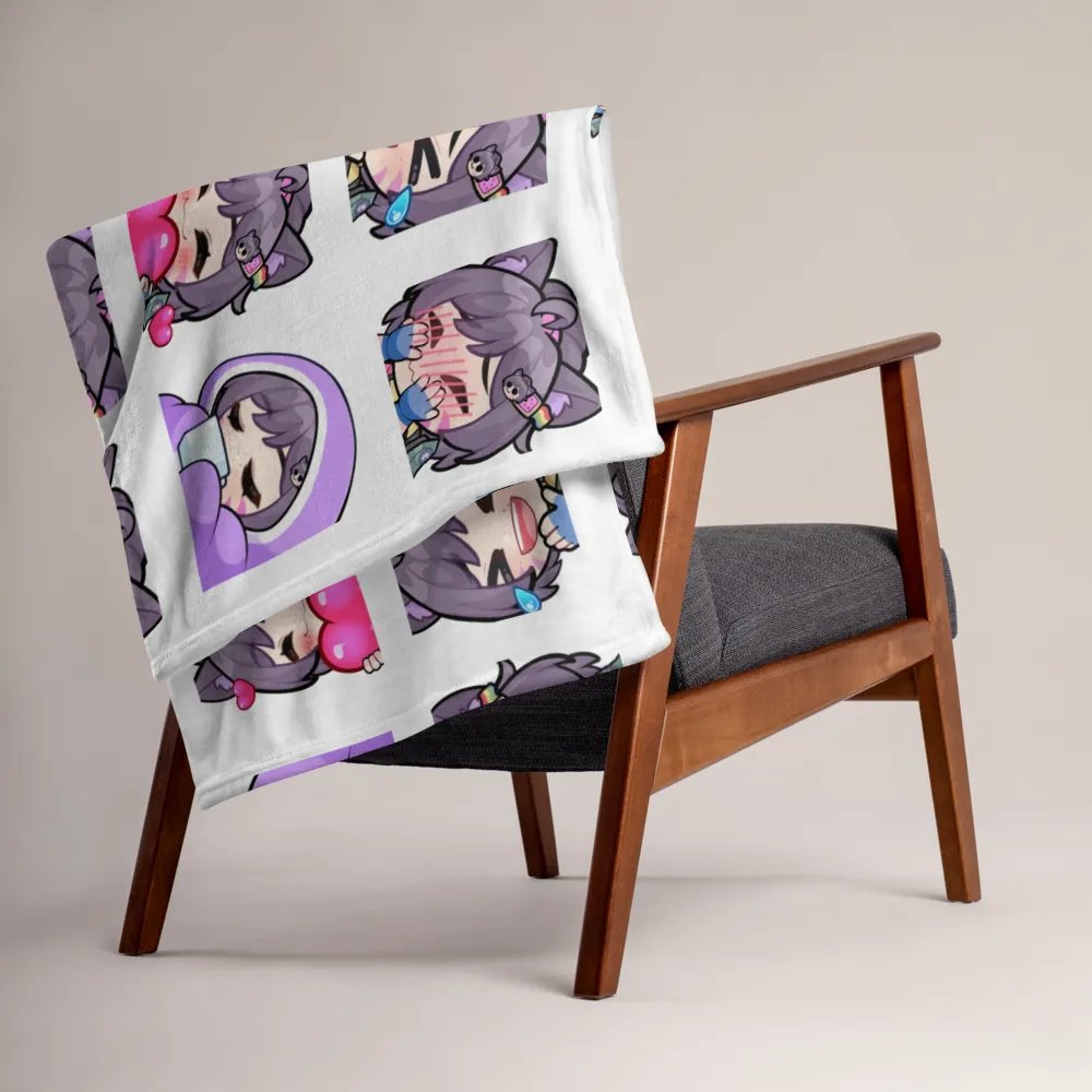 Pixel Kitten 2.0 Emote Blanket! product image (15)