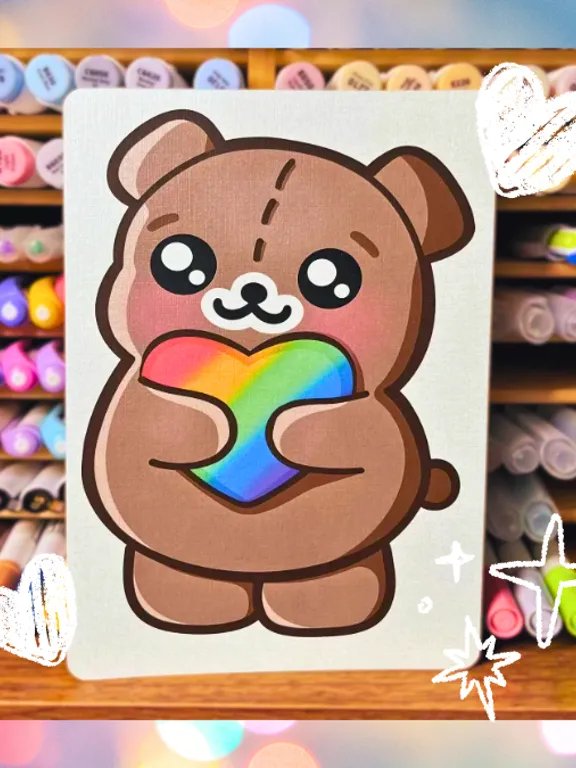 1st Edition Pride Heart Ber Print product image (1)
