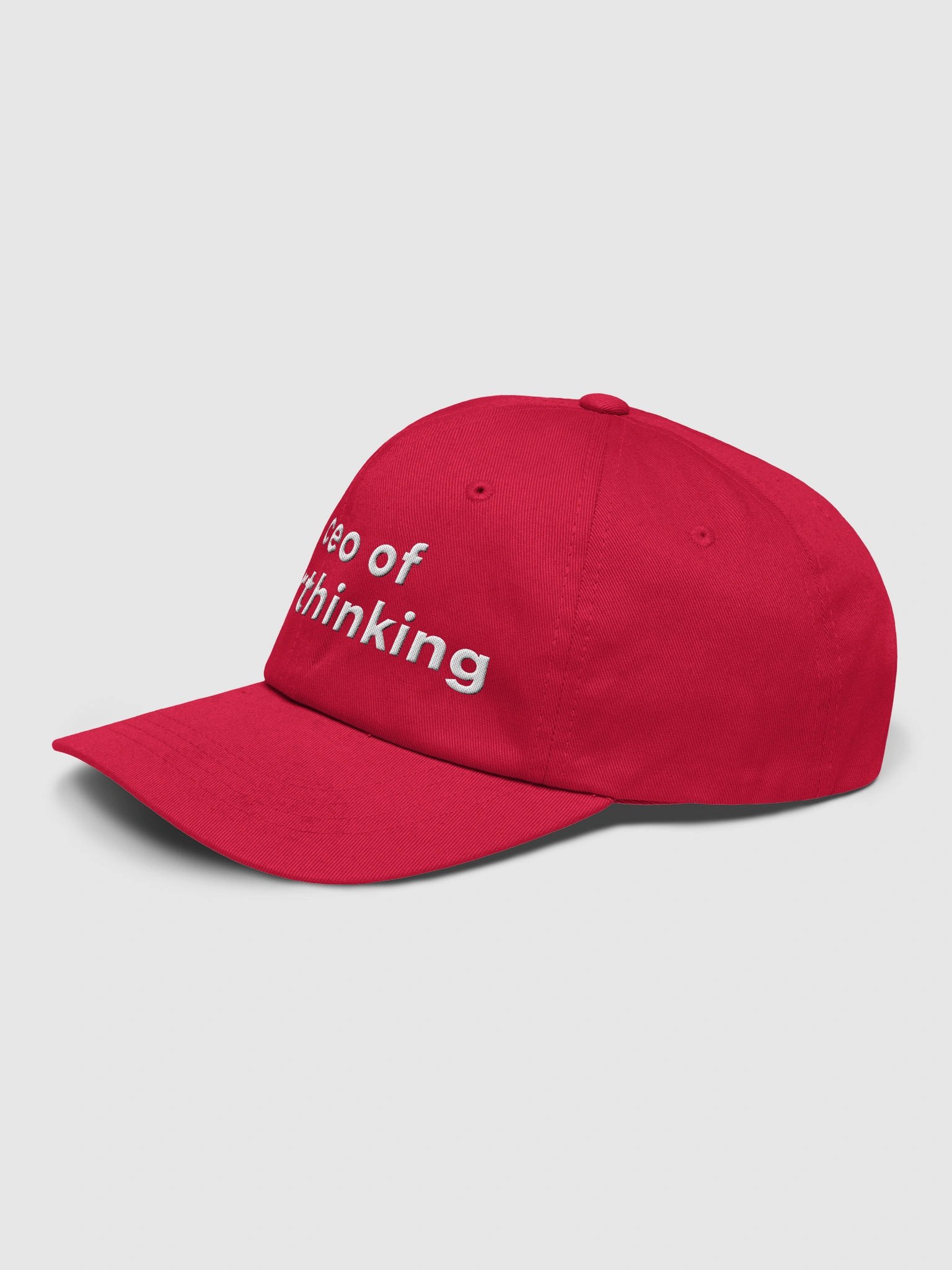 CEO of Overthinking Embroidered Hat product image (18)