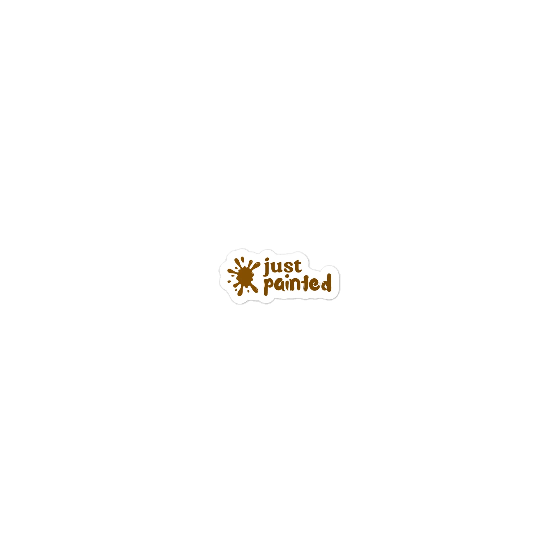 Just Painted Sticker product image (1)