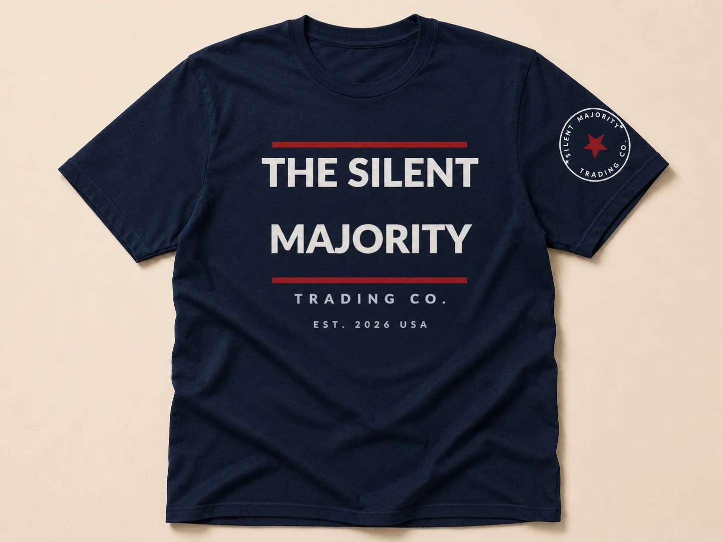 Silent Majority Crest Tee product image (2)