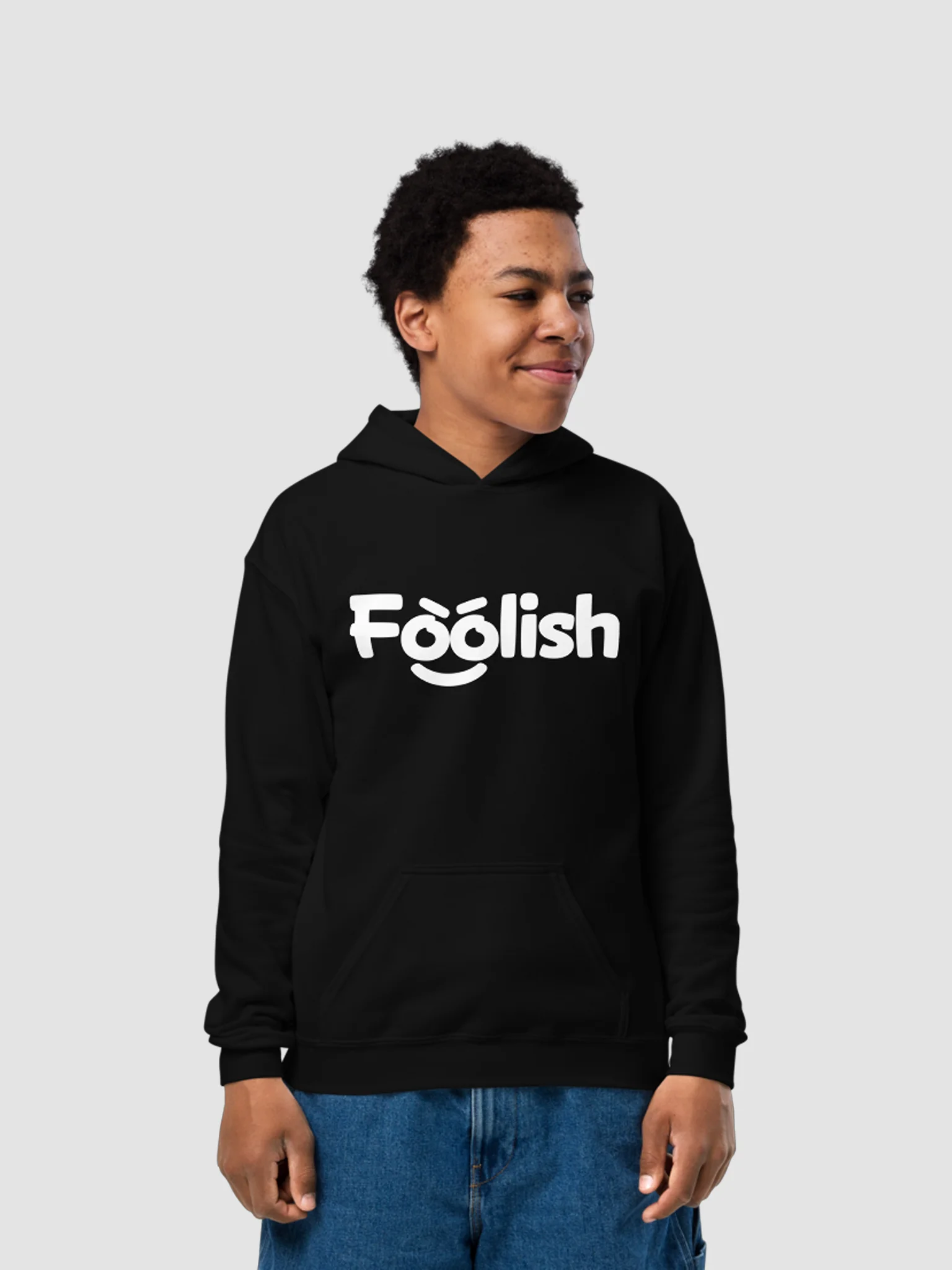 Light Foolish Kids Hoodie product image (3)