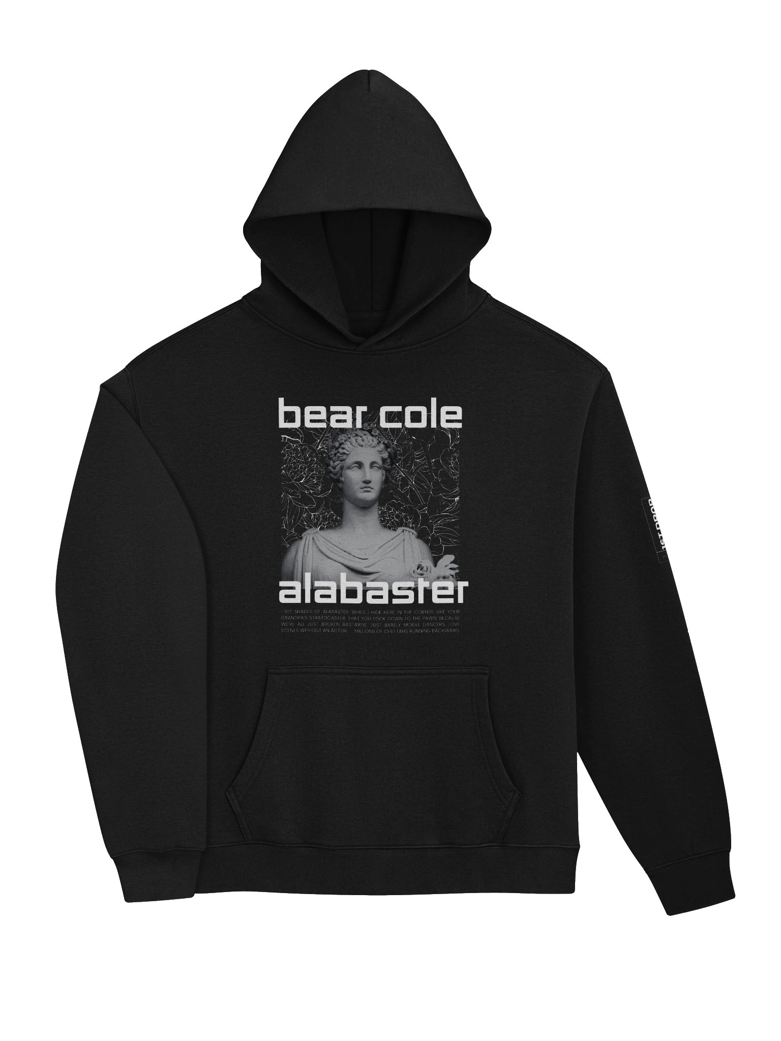 Bear Cole Alabaster Statue Unisex Hoodie product image (3)