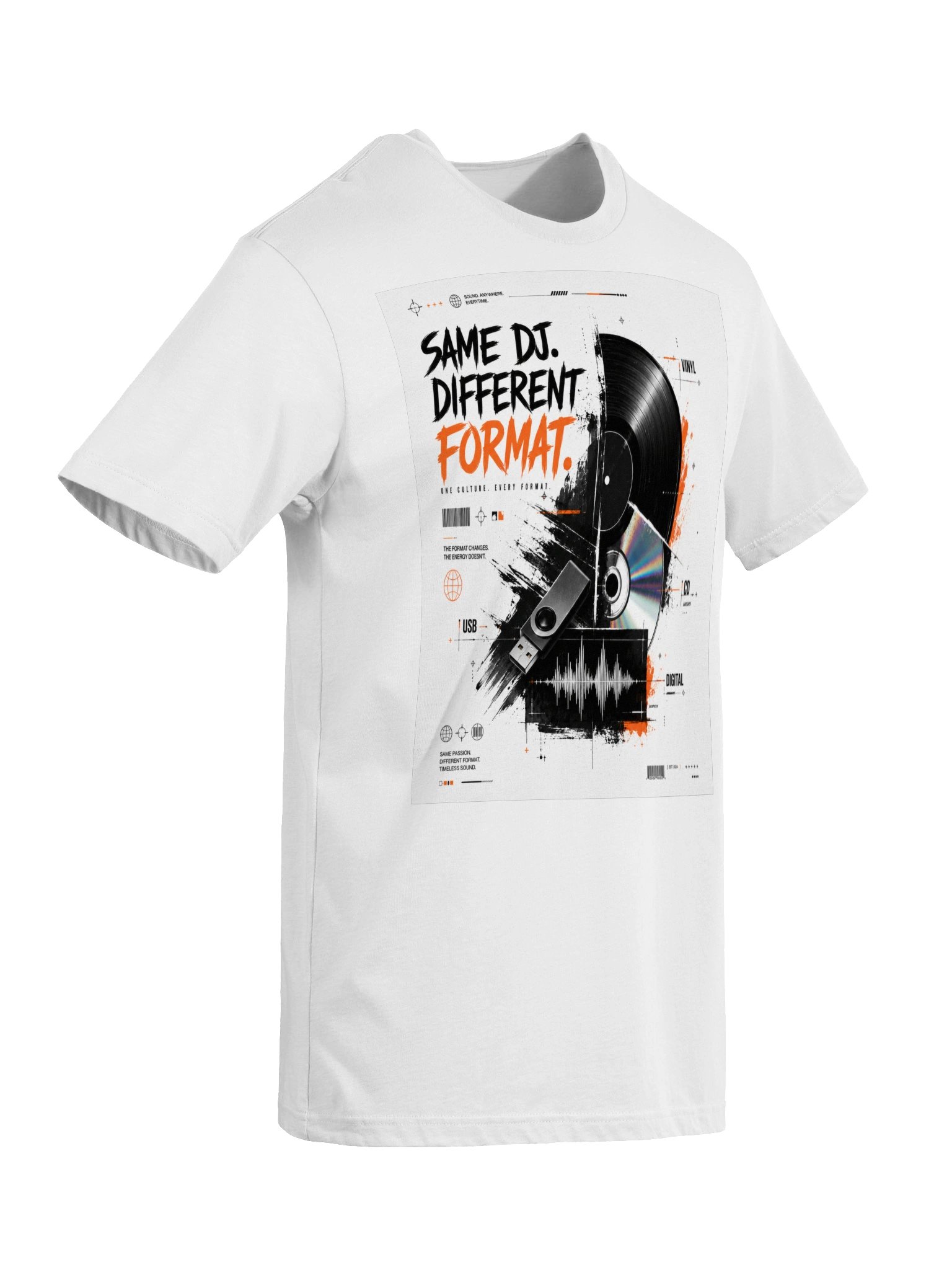 SAME DJ DIFFERENT FORMAT TEE product image (7)