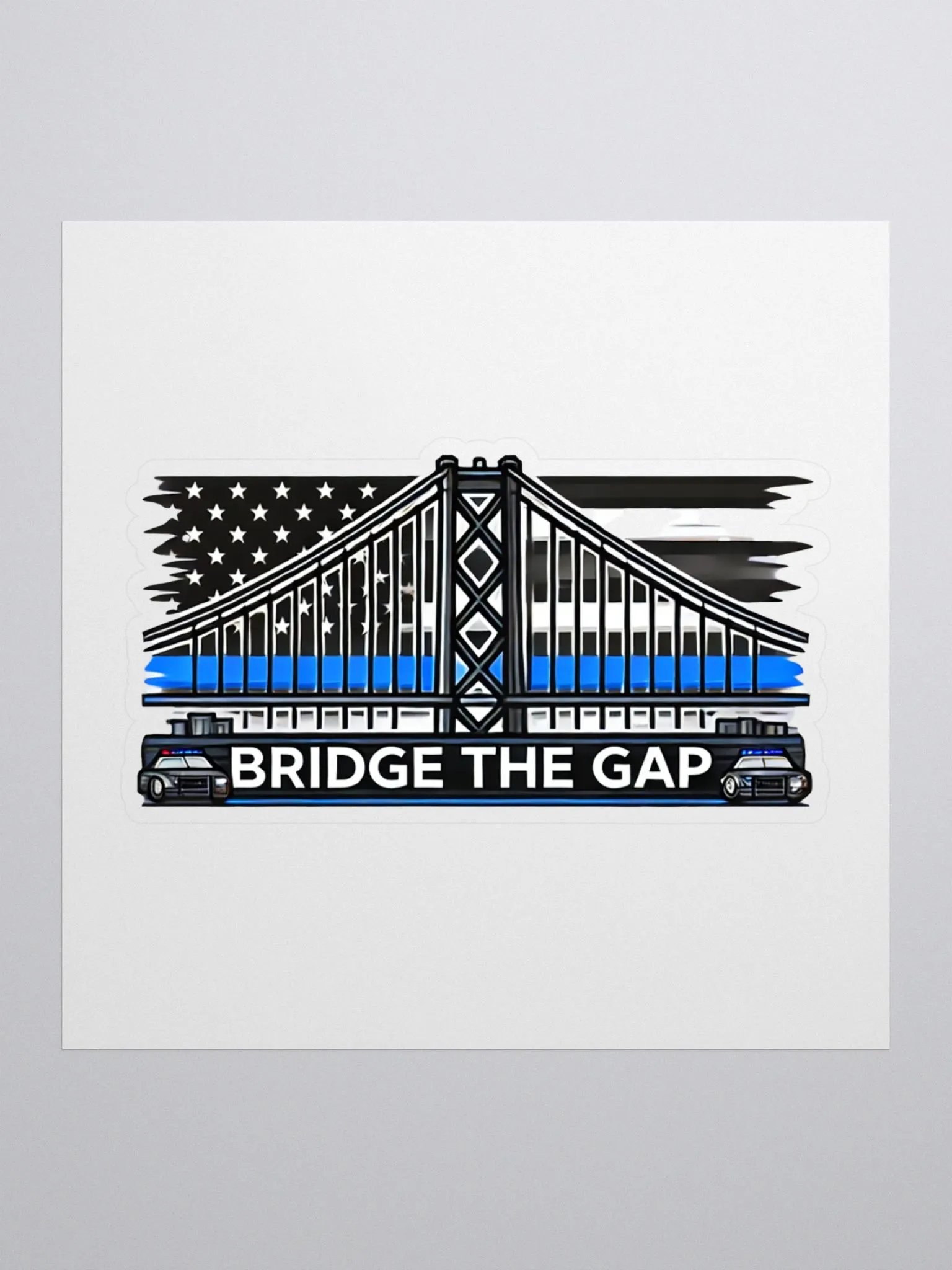 Bridge the Gap Sticker product image (1)
