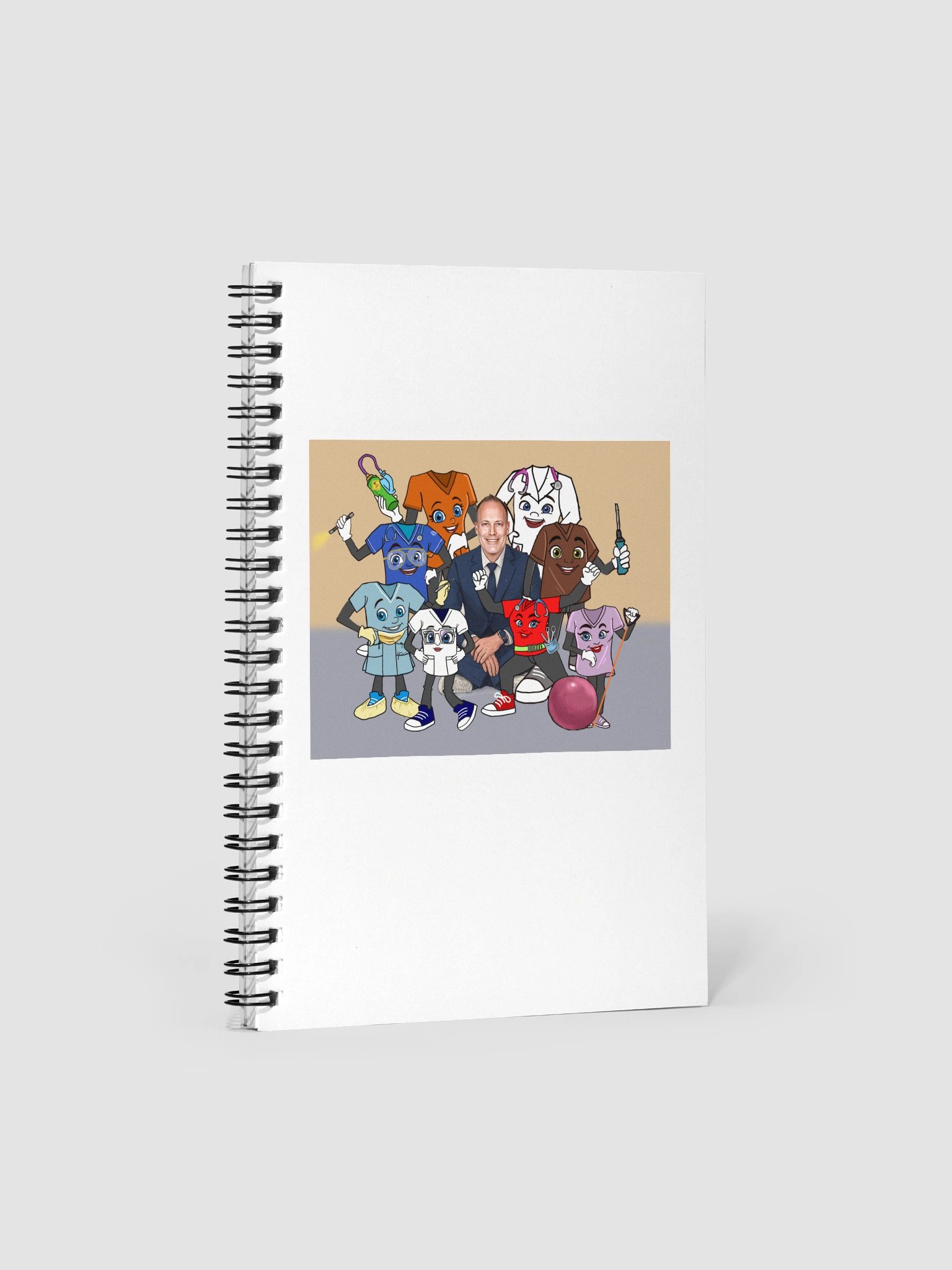 SCRUBfits™ Spiral Notebook - Special Edition product image (1)