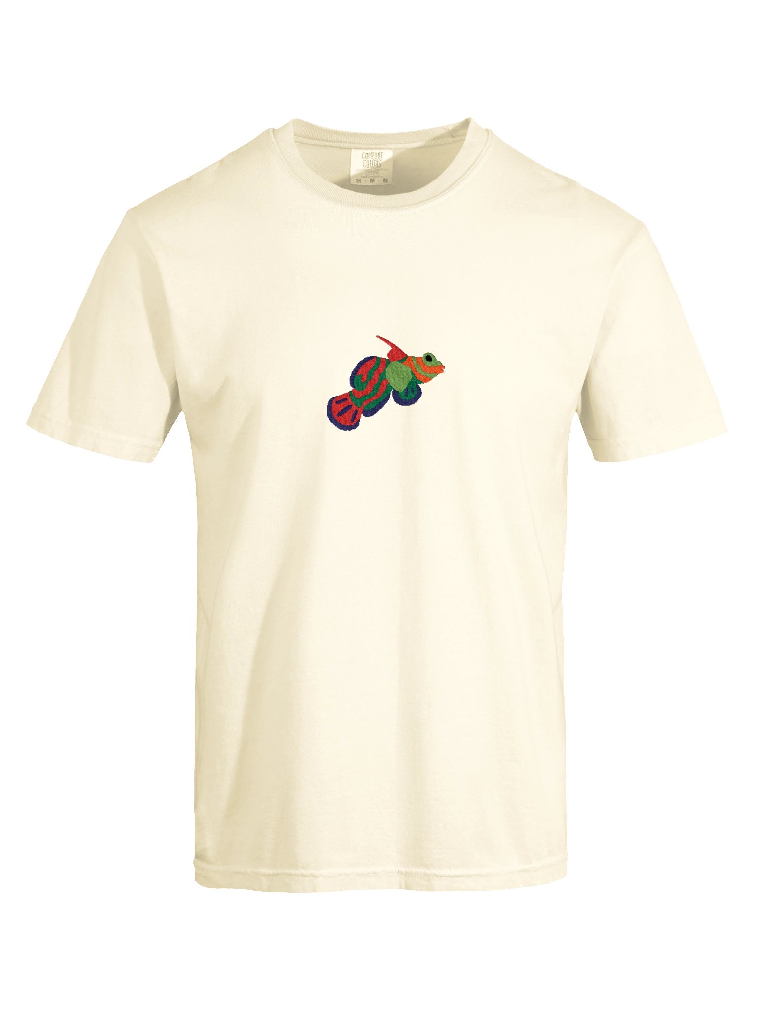 Mandarin Dragonet Embroidered Shirt | Reef Aquarium Fish Embroidery Tee | Saltwater Marine Fish Apparel product image (12)