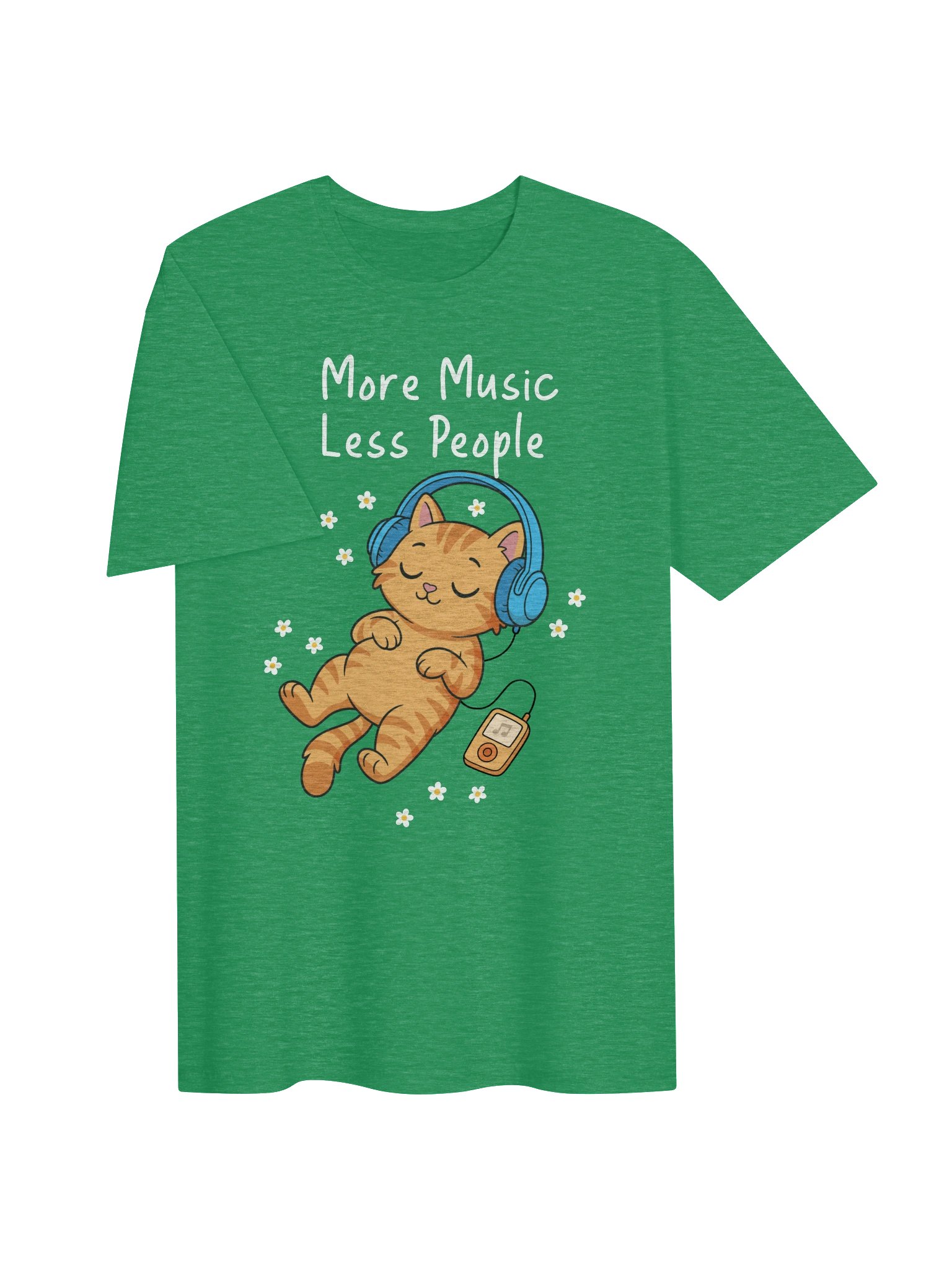 More Music Less People Tee product image (4)