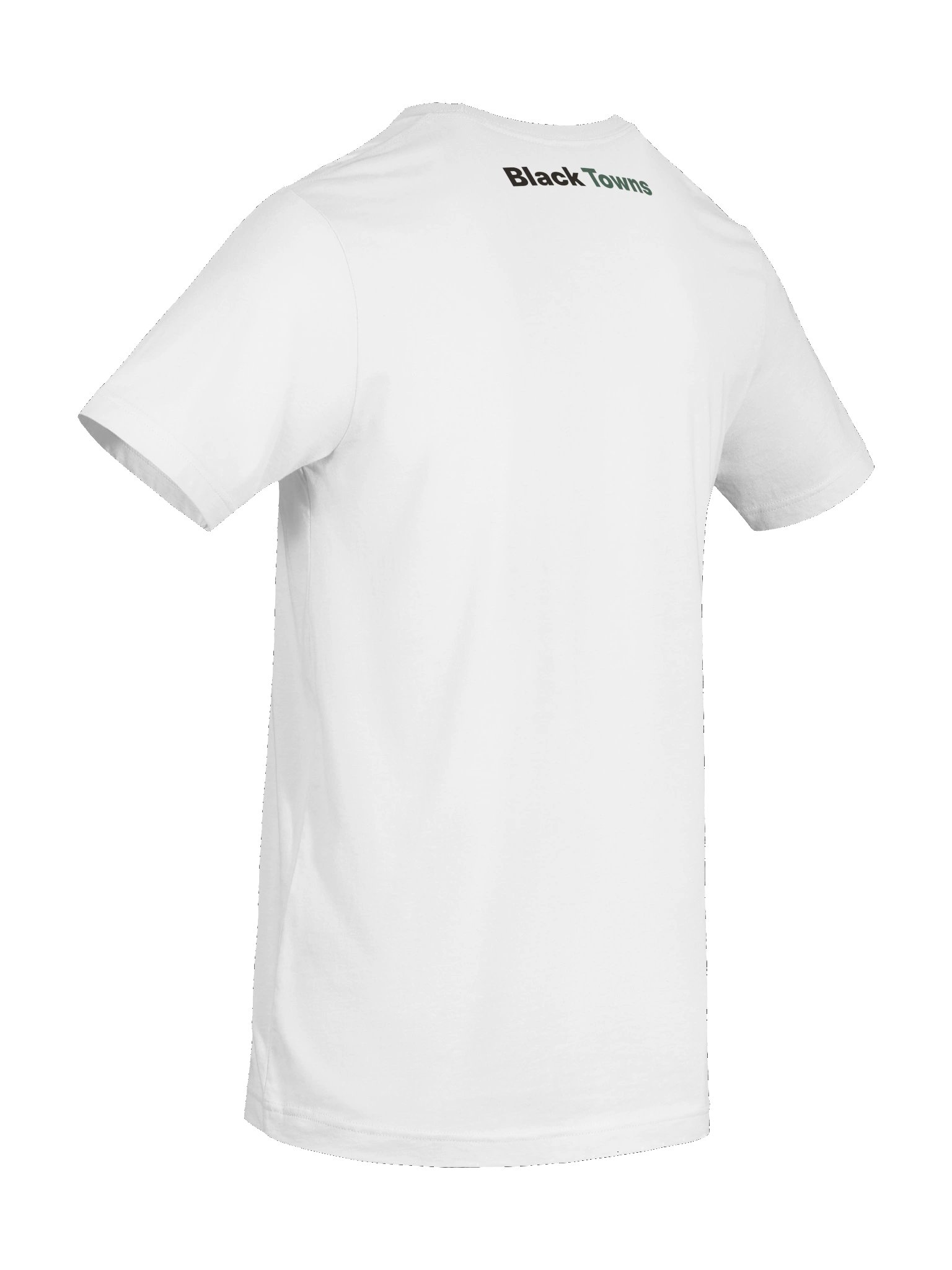 Black Towns Tee — White product image (8)