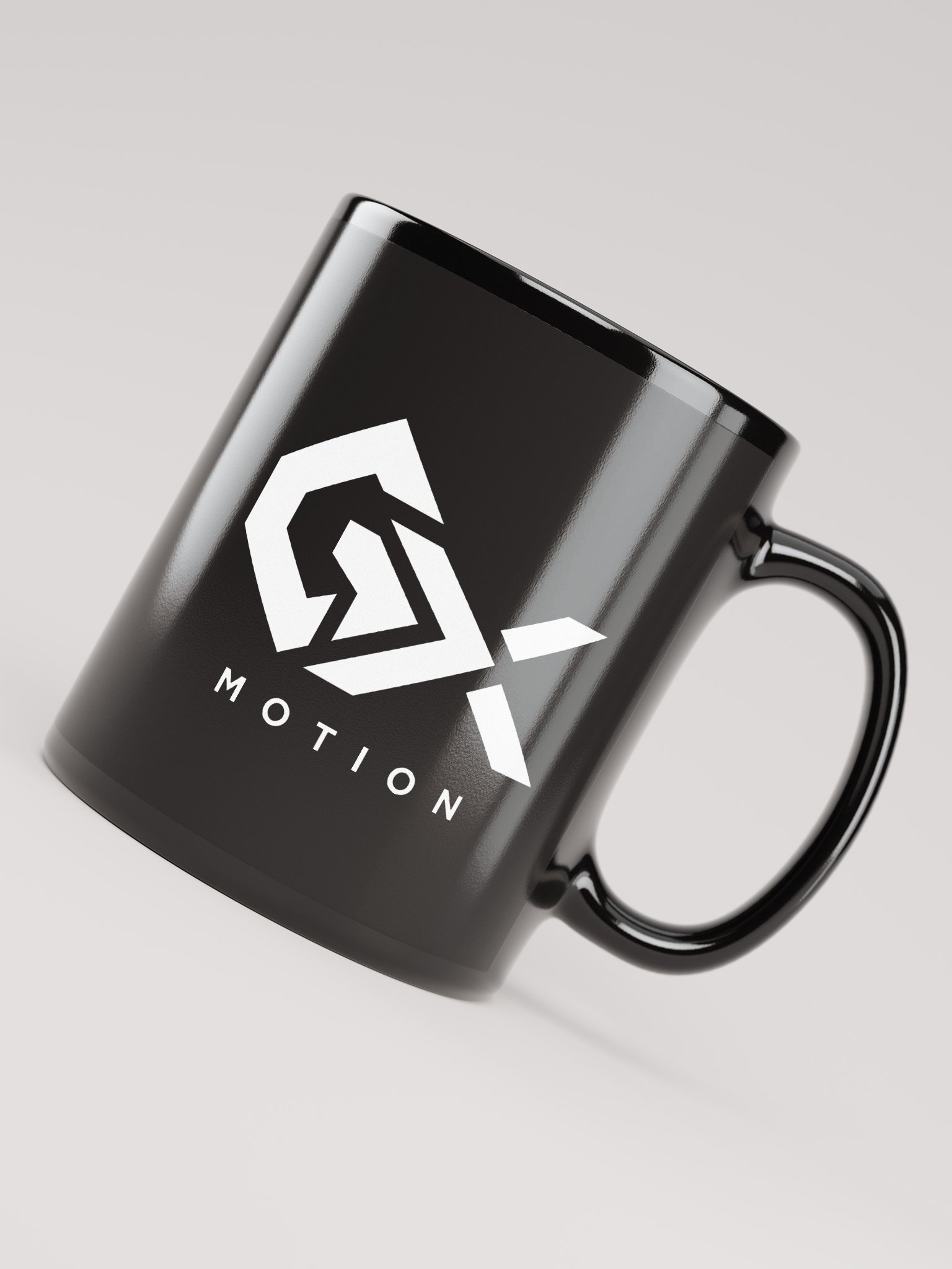 GX Motion - Black Mug - White Logo product image (7)