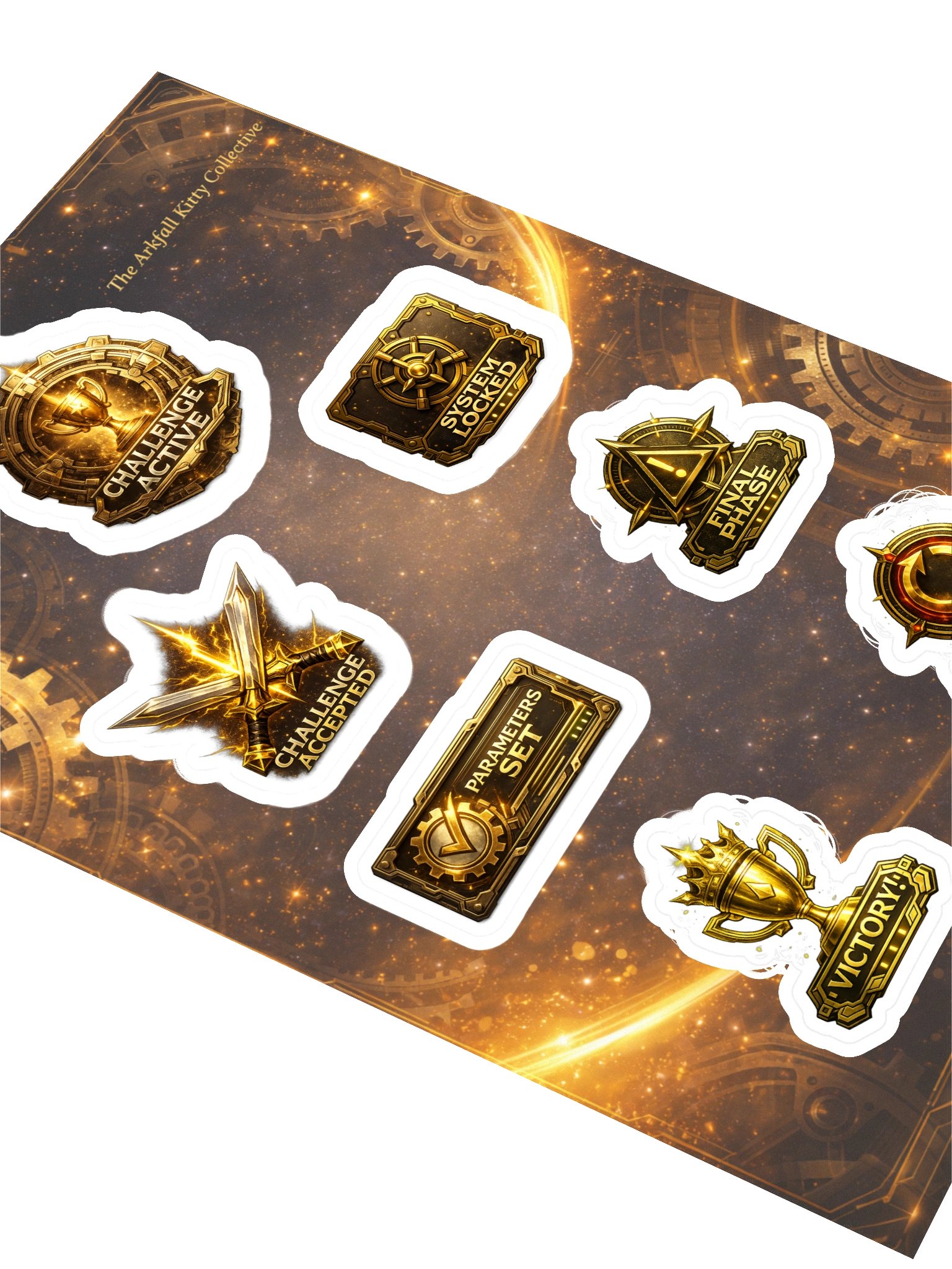 • AKC // Mini Sticker Pack | Challenge Pack | Arkfall Kitty Collective product image (2)