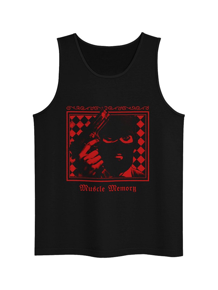 "MUSCLE MEMORY" TANKTOP RED product image (1)