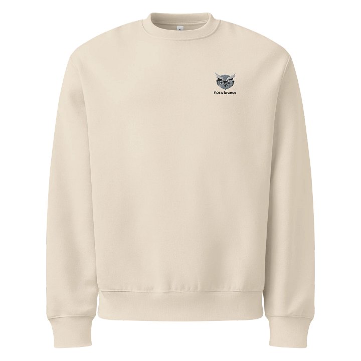 nora knows embroidered sweatshirt product image (1)