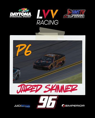 The Daytona chaos strikes as our cars are all over the place!

Jared Skinner - P6
@ffffrankie.barroso8 - P19
@peytonhowell52 ...