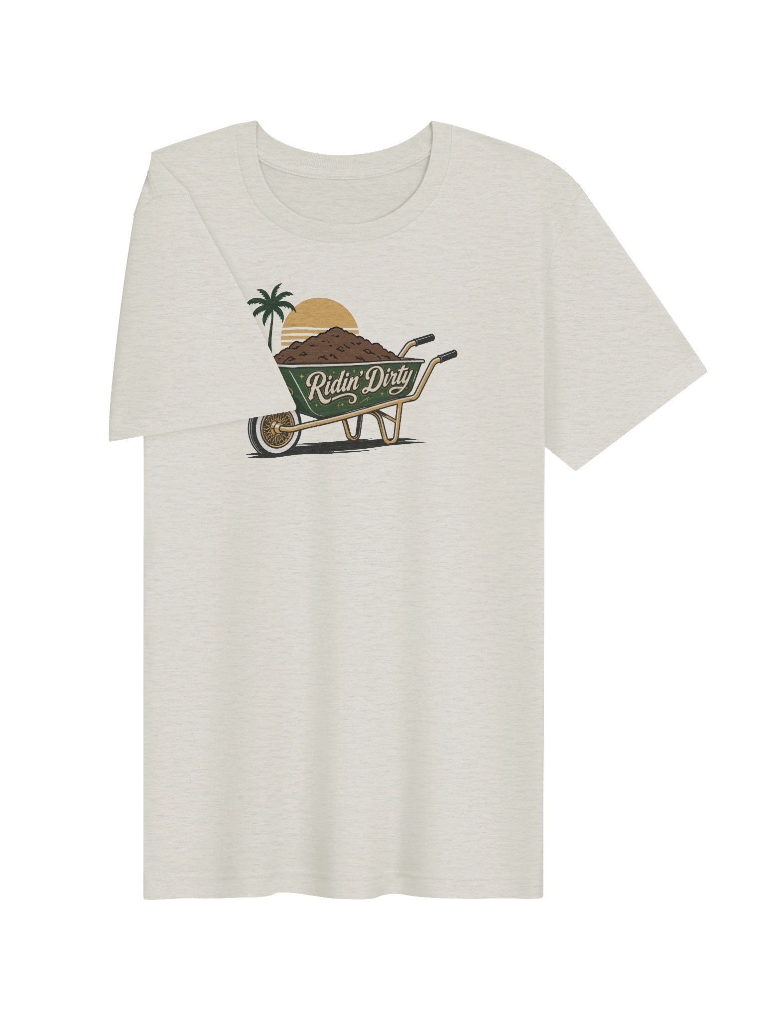 Ridin' Dirty Wheelbarrow Soft T-Shirt product image (2)