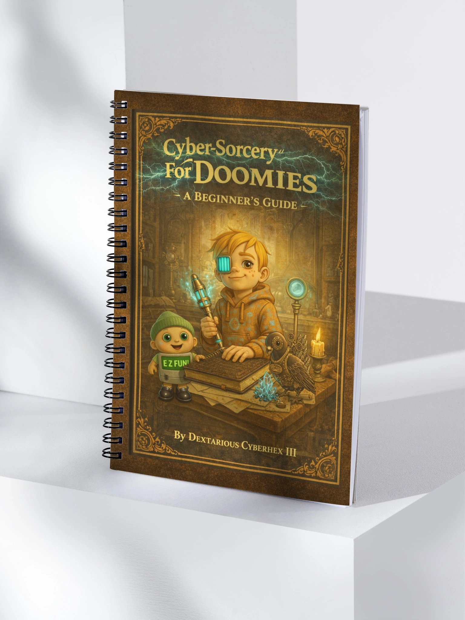 CYBER-SORCERY FOR DOOMIES NOTEBOOK product image (4)