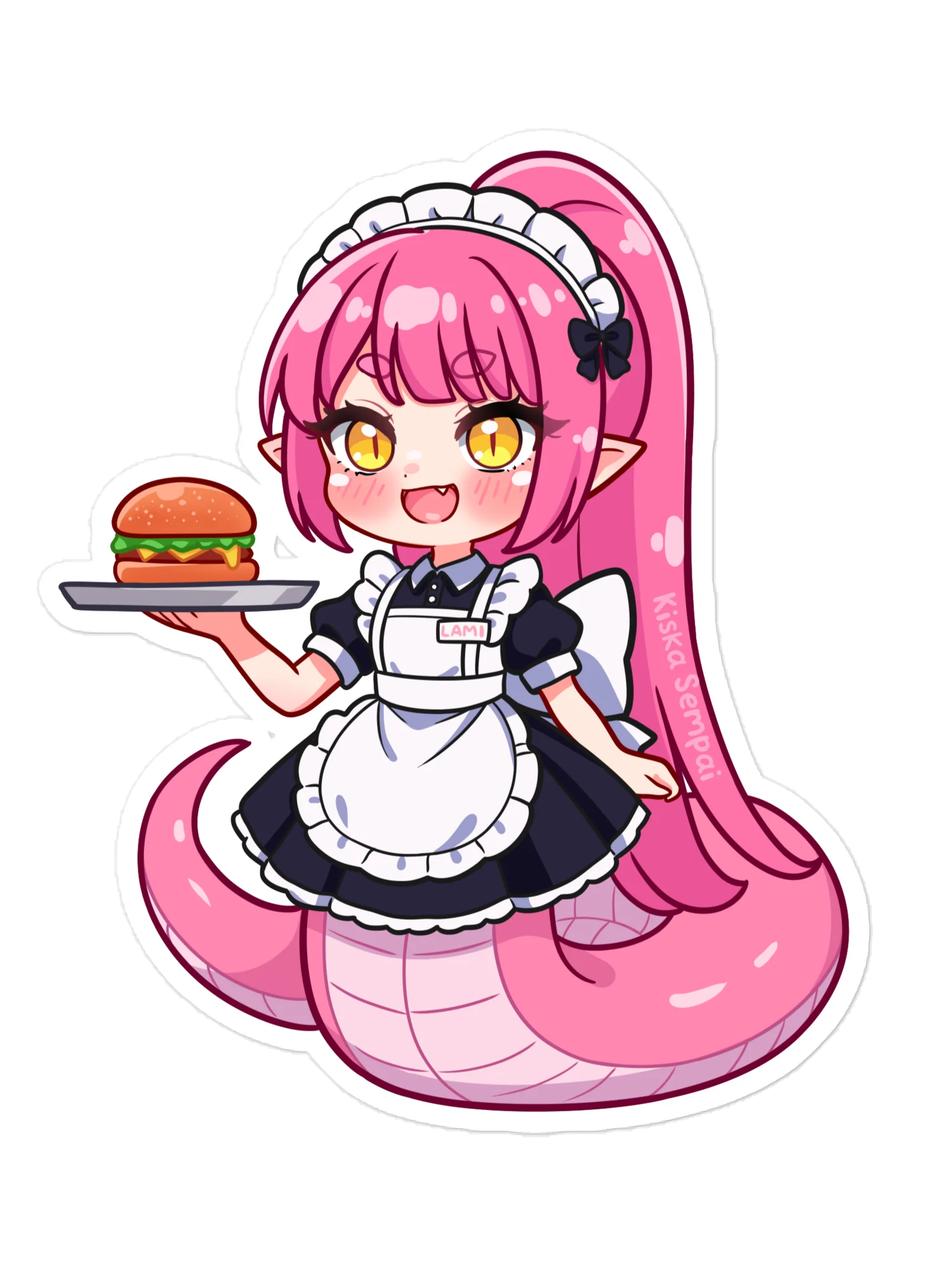 Maid-chan Lami ☆ Vinyl Sticker product image (1)