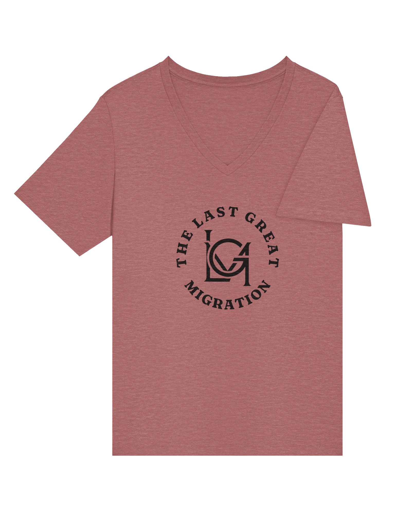The Emblem V Neck (Women's, Black Logo) product image (10)