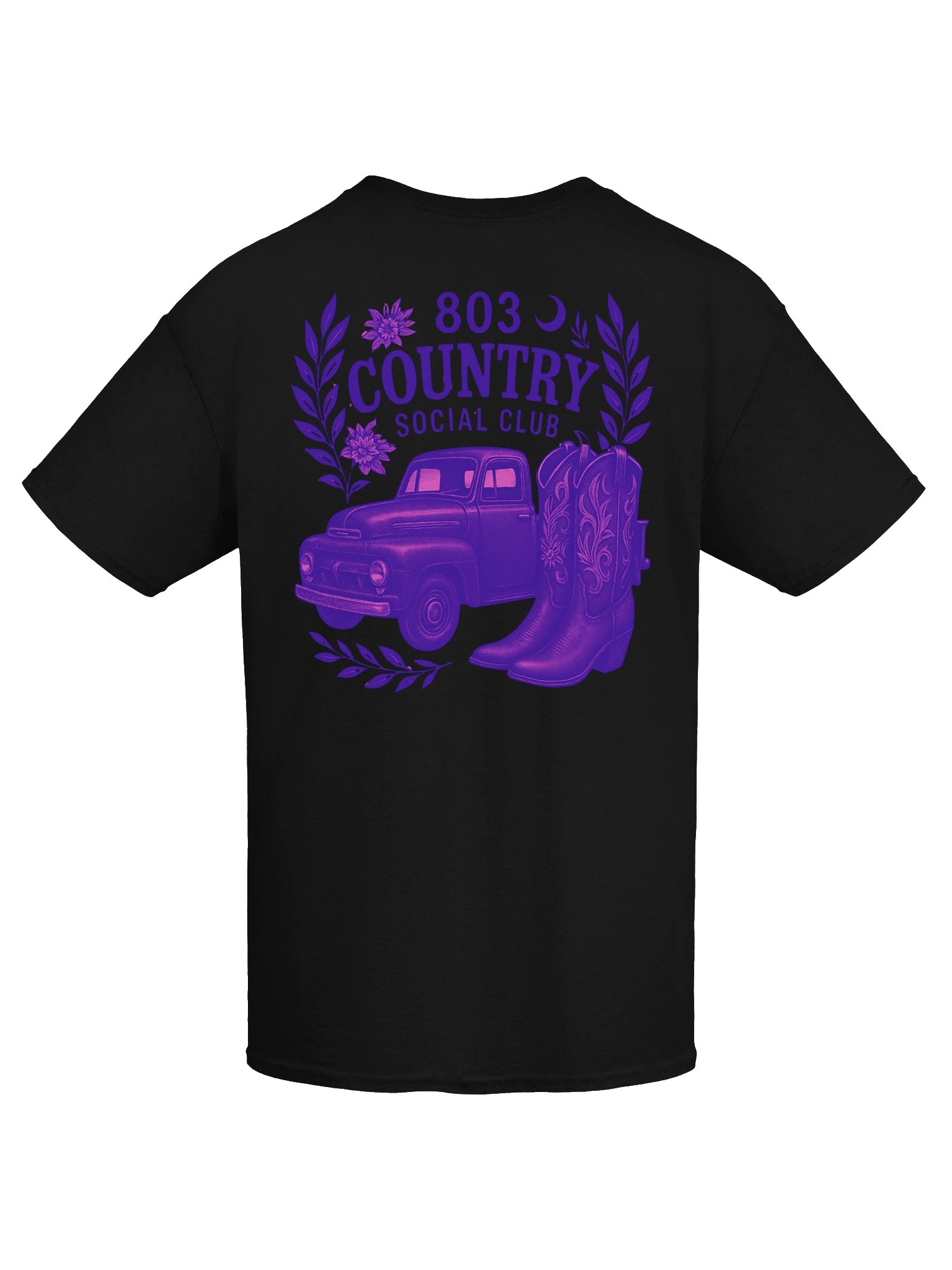 803 Country Social Club Graphic Tee Purple Detail product image (7)