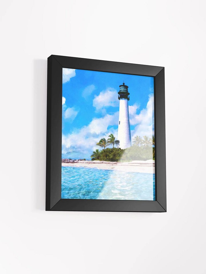 Cape Florida Lighthouse Studio Framed Print product image (2)
