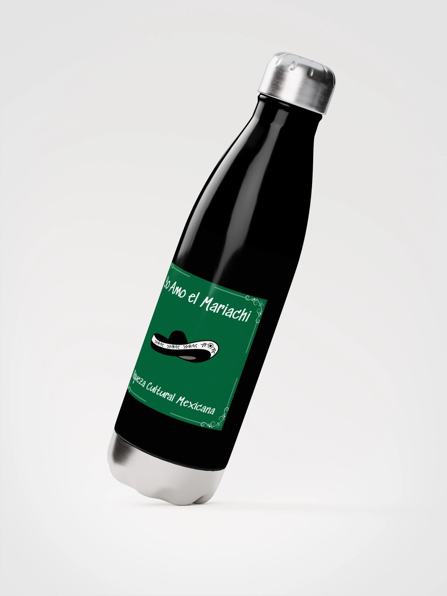 MARIACHI MEXICO Stainless Steel Water Bottle product image (2)