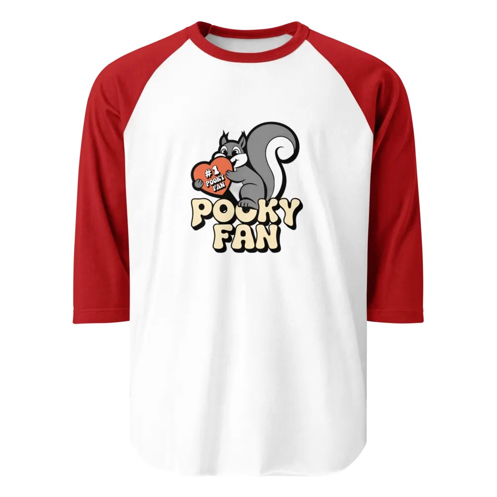 Pooky's #1 Fan Raglan Tee product image (1)