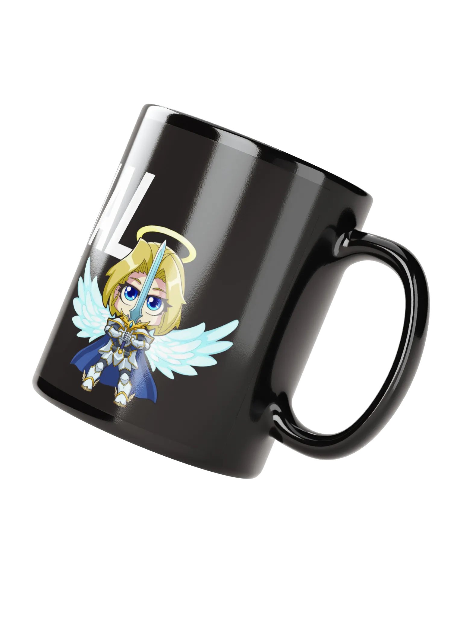 Kardinal Zyn Angel & Demon Coffee Mug (Black) product image (2)