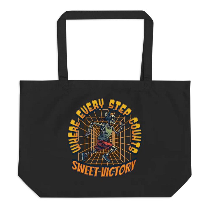 Where Every Step Counts Sweet Victory Runner Skeleton Tote product image (1)
