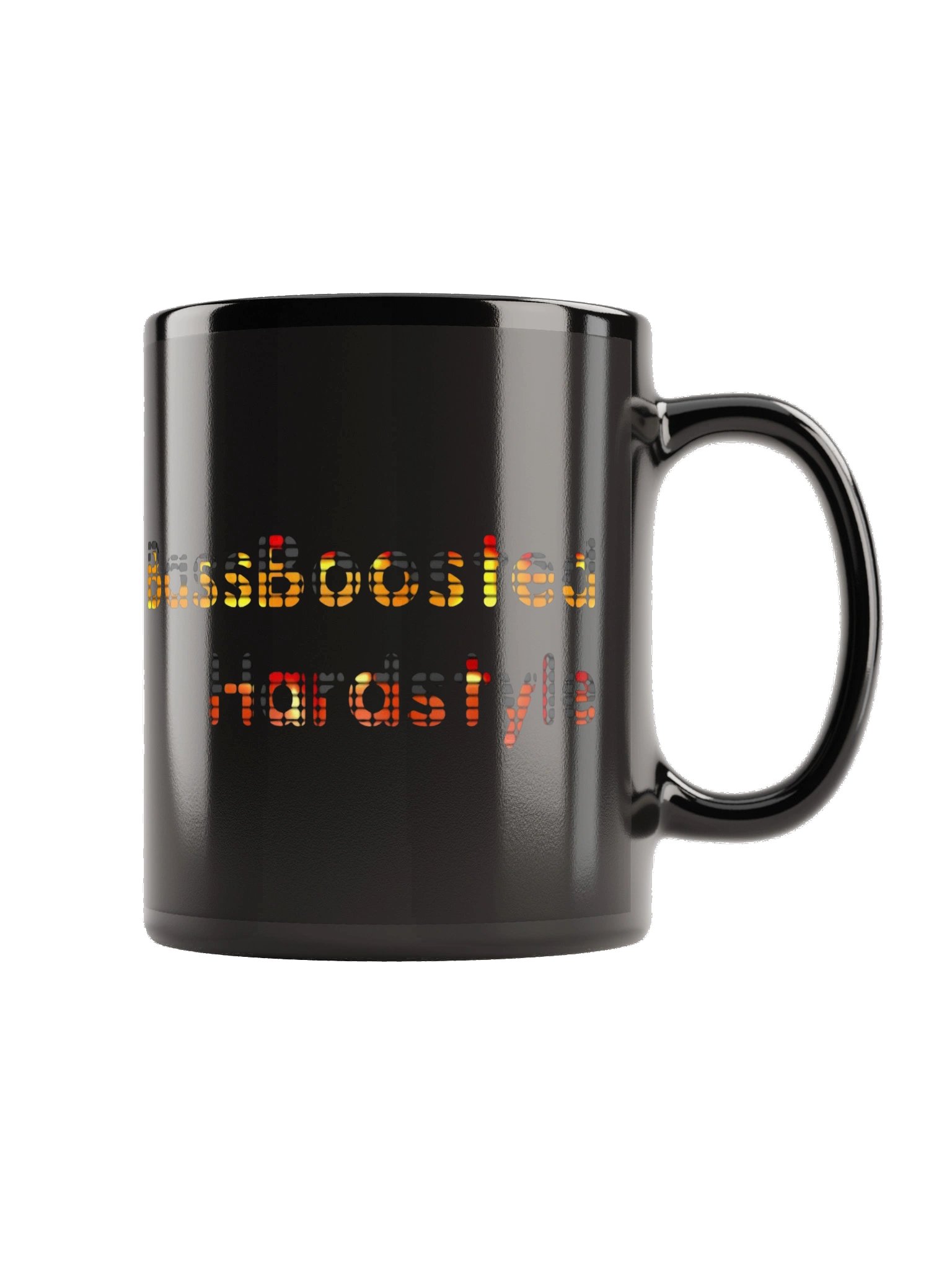 Black BassBoostedHardstyle Mug product image (5)
