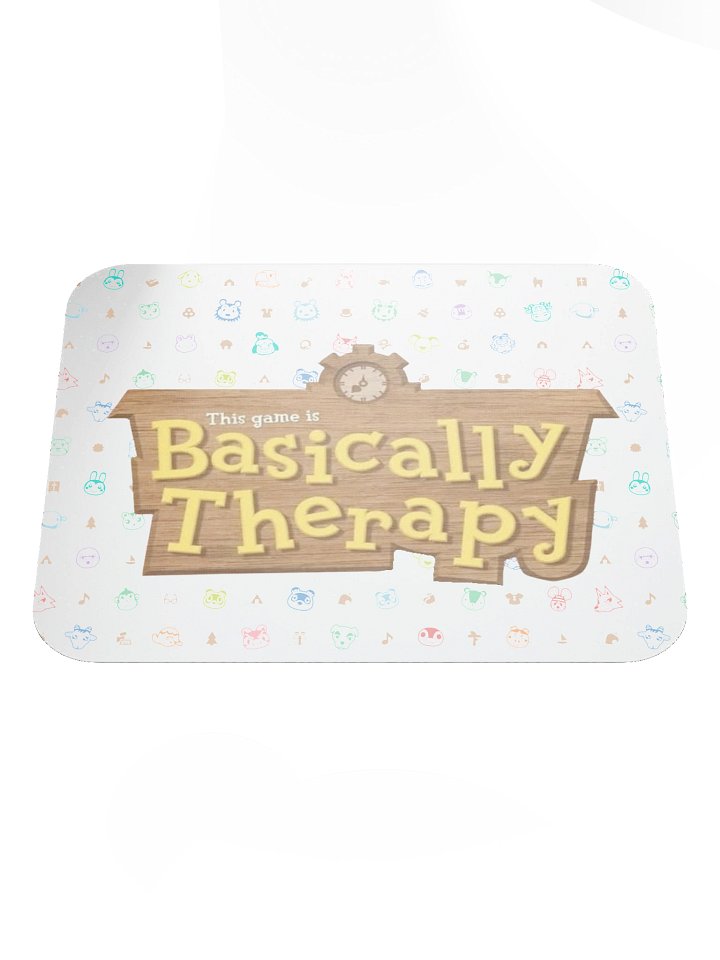 Basically Therapy Mouse Pad product image (1)