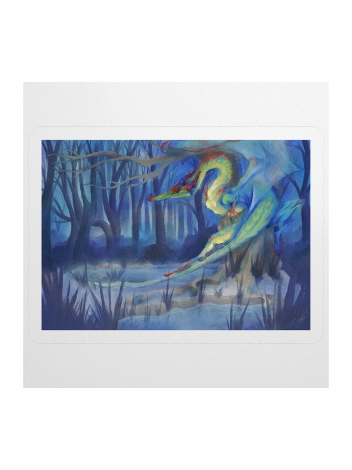 Swamp Dragon - sticker product image (2)