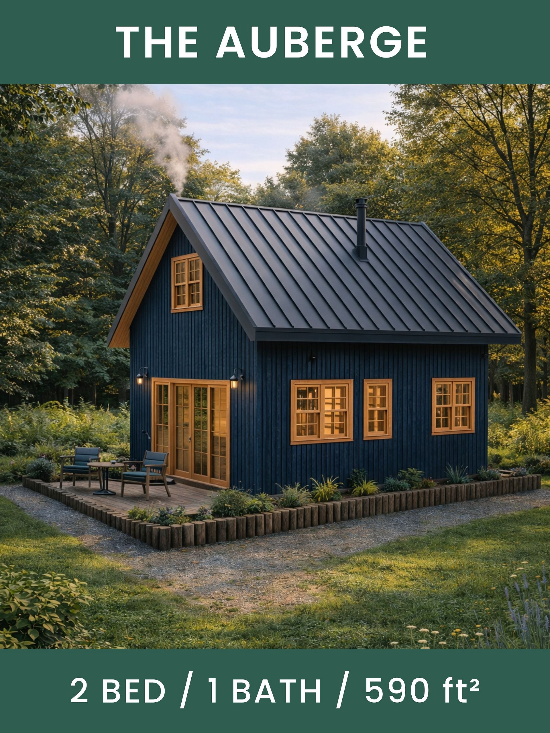 The Auberge Tiny House Blueprint Set (CAD File + Materials List) product image (2)