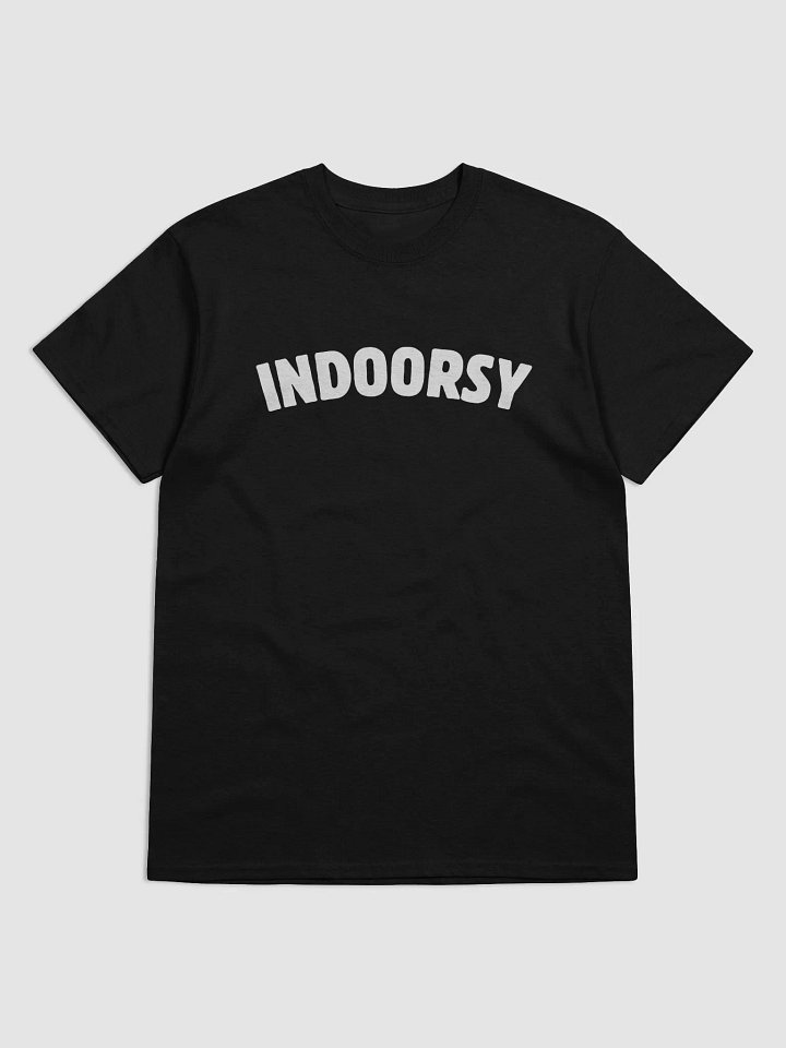 Indoorsy T-Shirt (White Text) product image (1)
