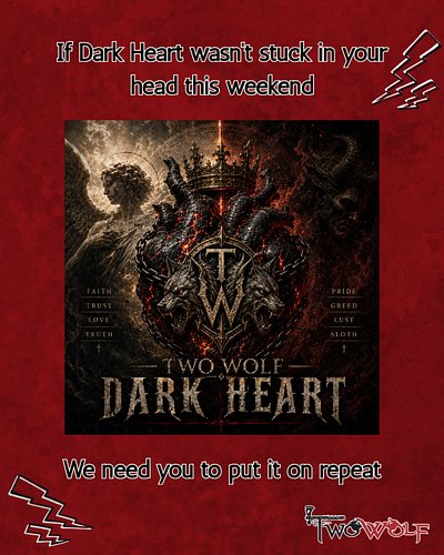 If “Dark Heart” wasn’t stuck in your head this weekend, we need you to put it on repeat 🎸🔥

Turn it up, let it ride, and tell...