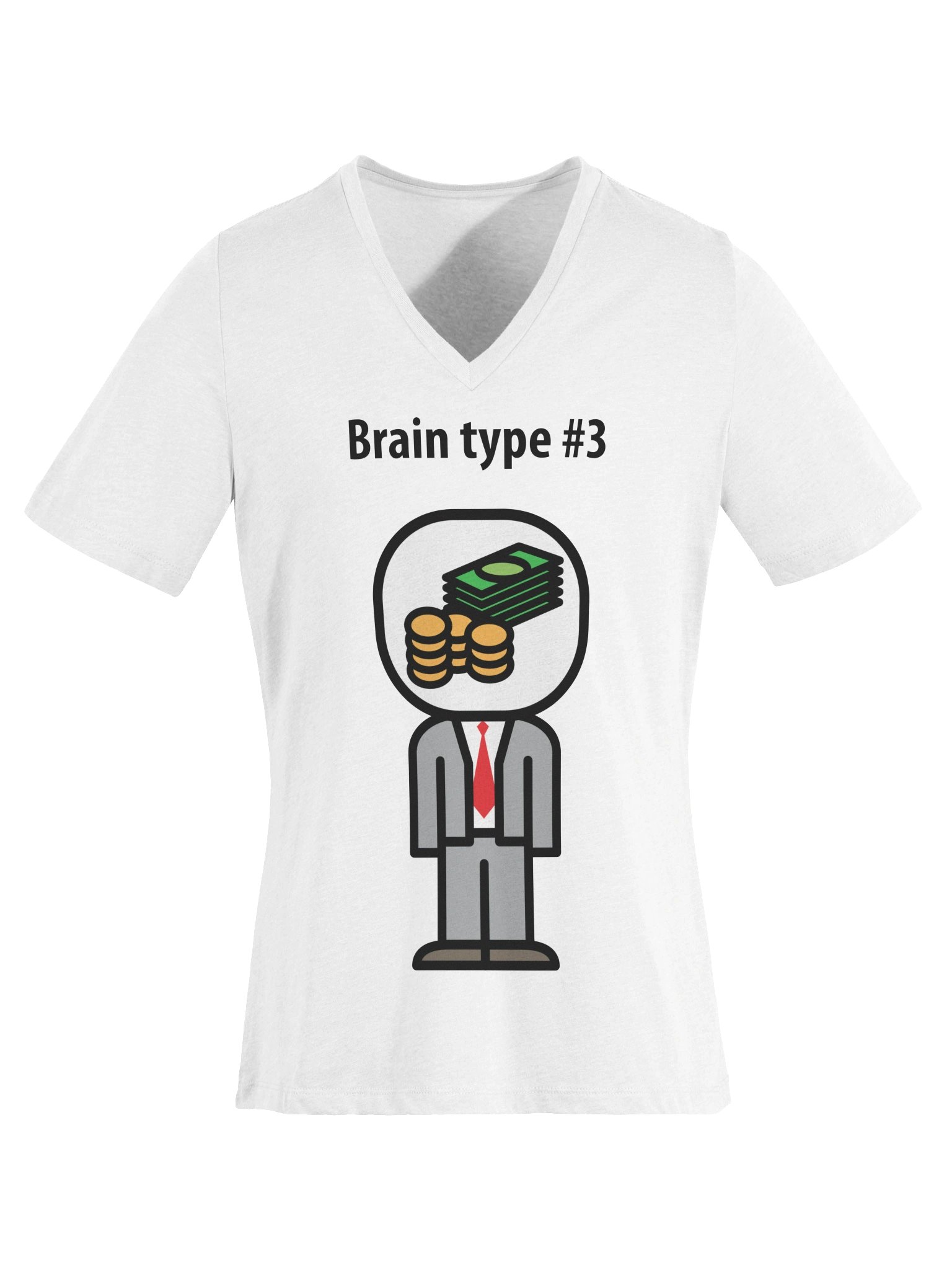 Women's t-shirt for brain type #3 product image (6)