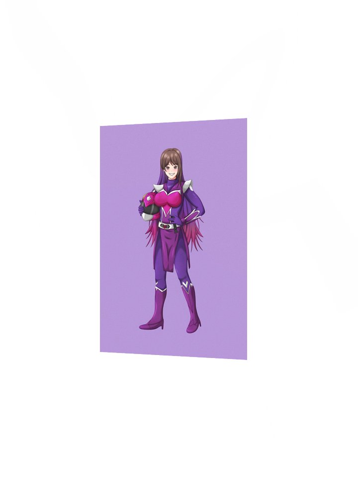 JediChickLex Gamer Smile Matte Paper Poster 5x7 product image (2)