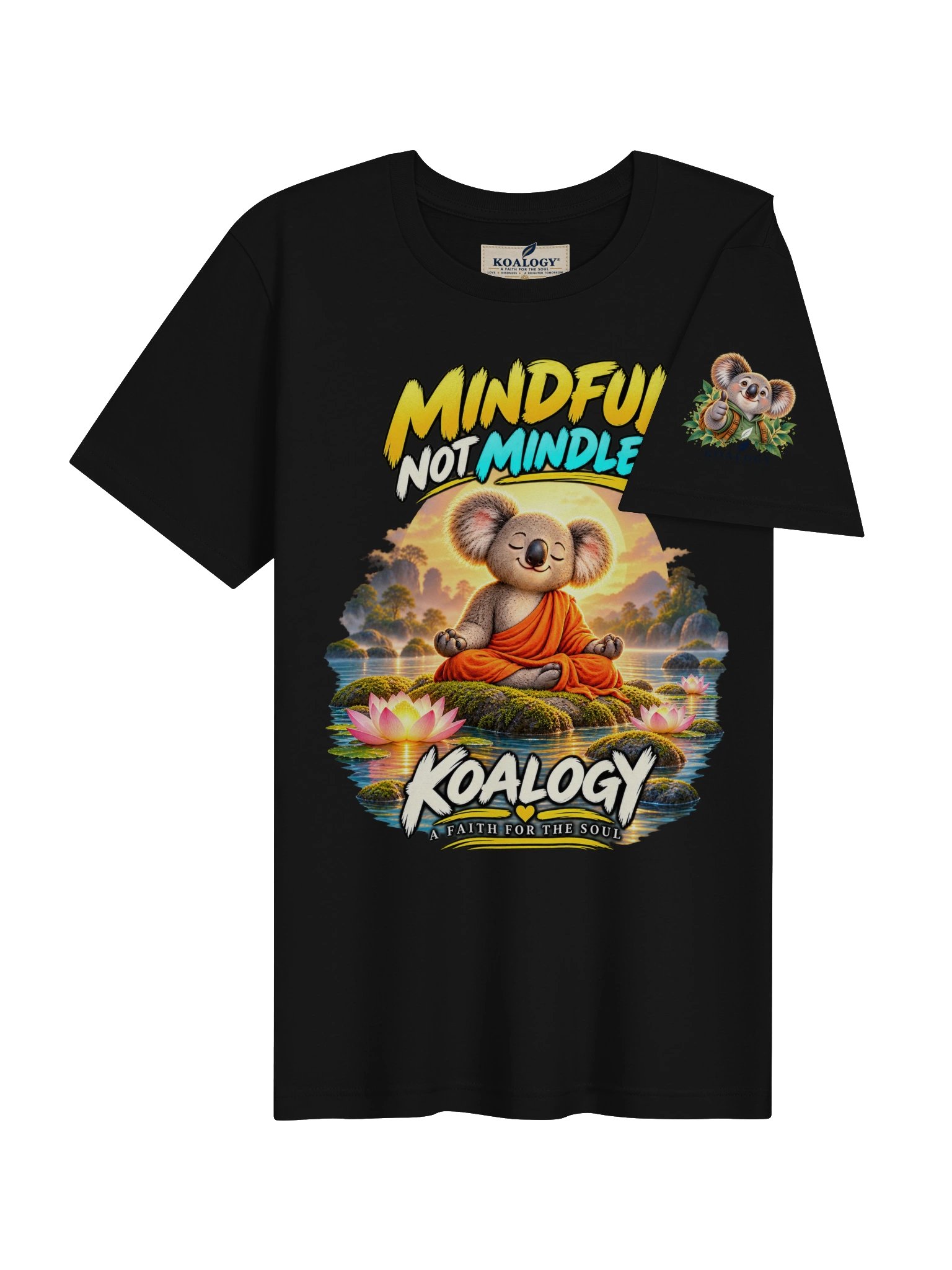 Koalogy “Mindful, Not Mindless” Statement Tee product image (4)
