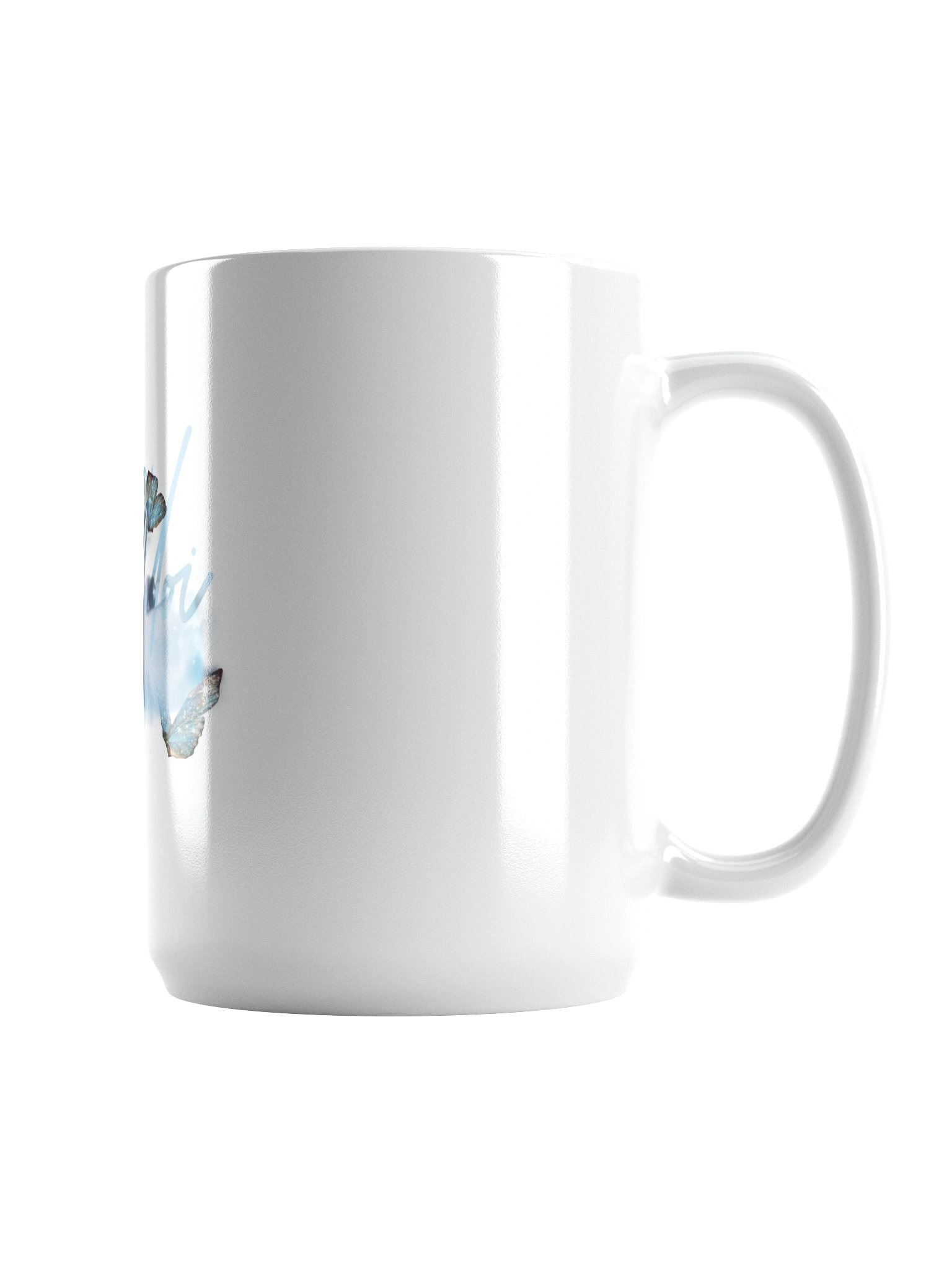 Light Blue~Butterfly Face Mug product image (1)