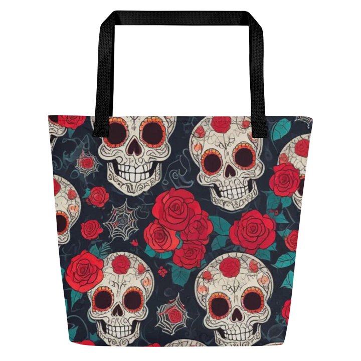 Day of the Dead All-Over Print Tote Bag product image (1)