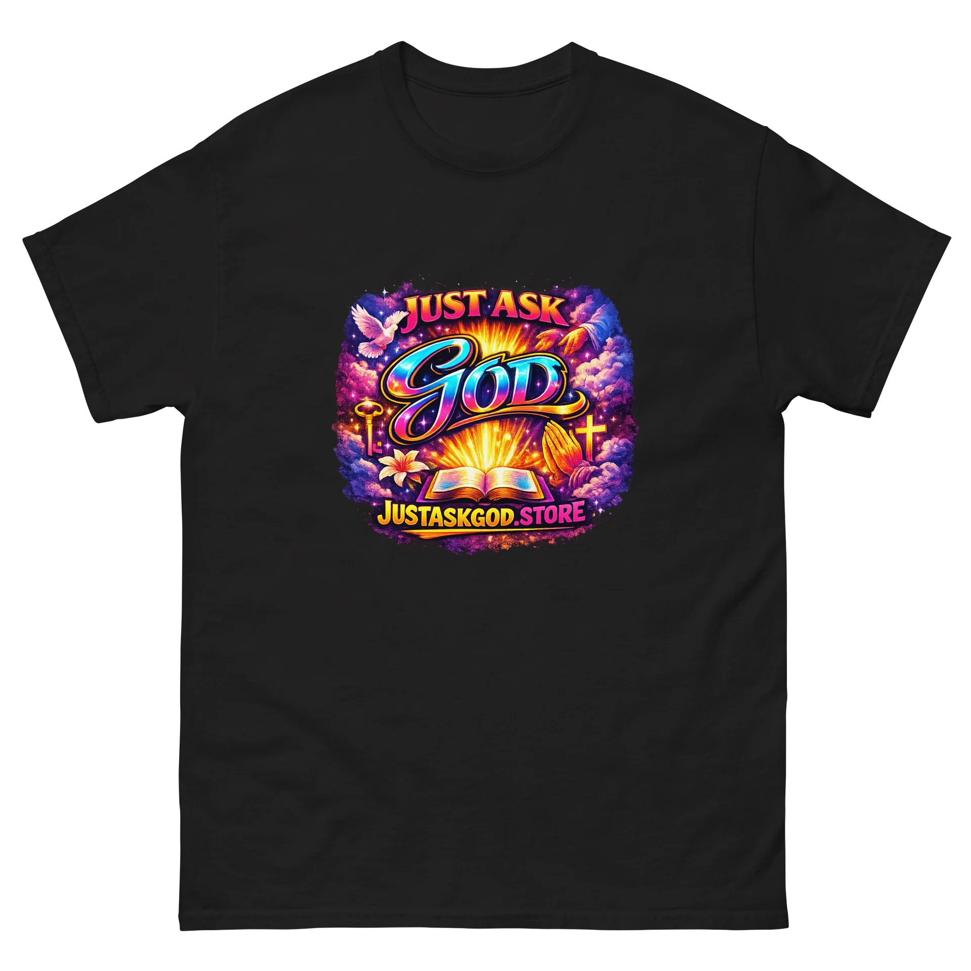 Just Ask God Vibrant T-Shirt product image (8)
