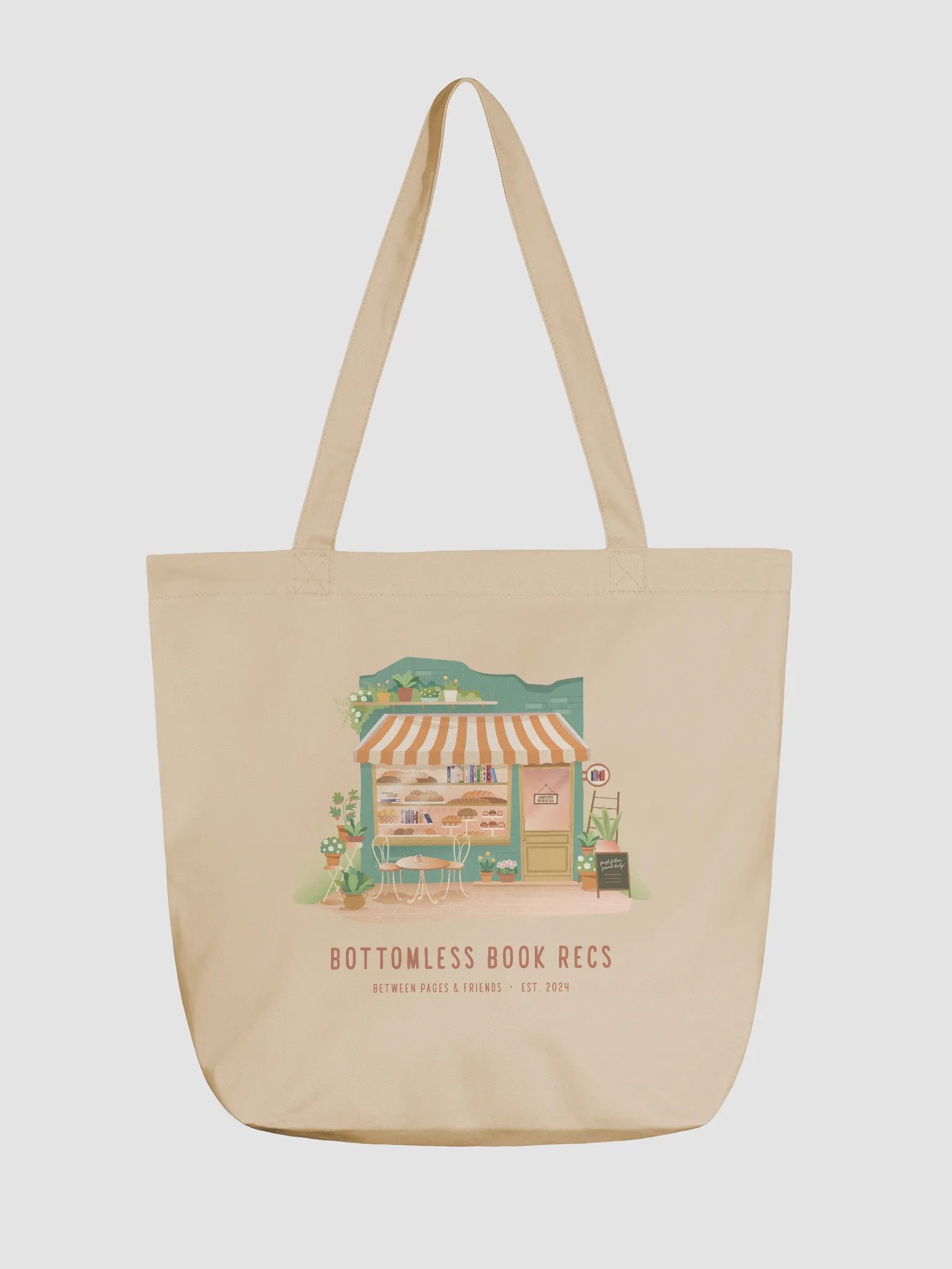 Bottomless Book Recs | Printed Tote product image (1)